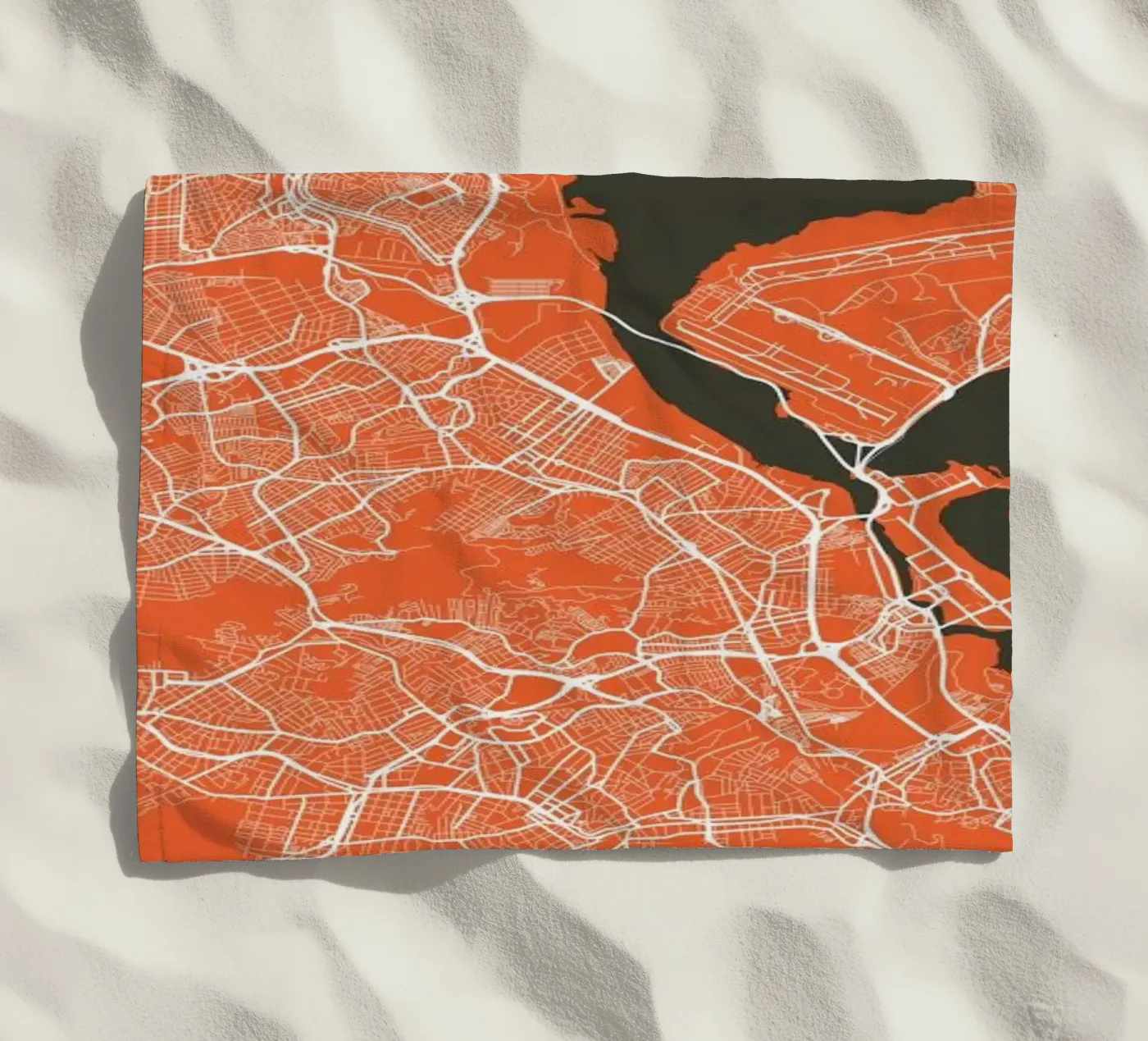 Rio Red telo mare da Urban Maps