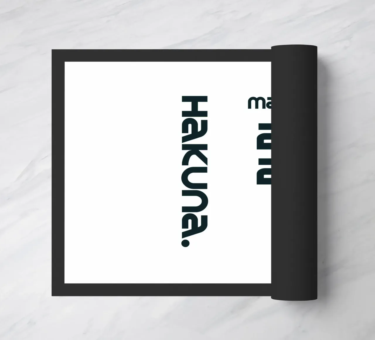 Hakuna Matata Semplice tipografia minimalista zerbino da YV TYPOGRAPHY