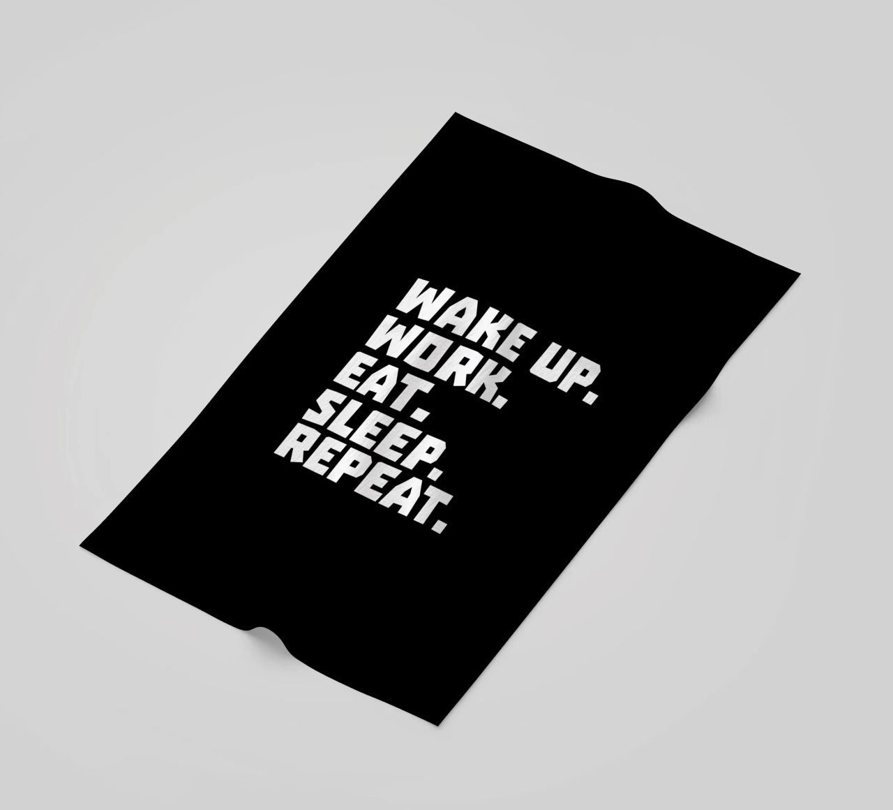 Wake up work eat sleep repeat telo mare da happieeagle