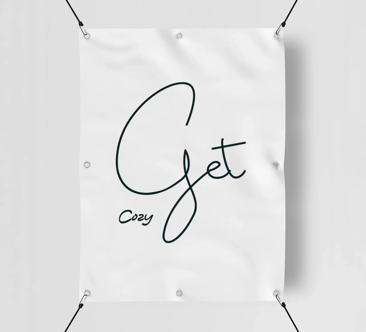 Accogliete lo stile moderno e minimalista telo in pvc da YV TYPOGRAPHY
