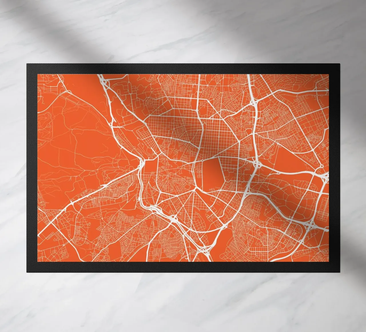 Madrid Red zerbino da Urban Maps