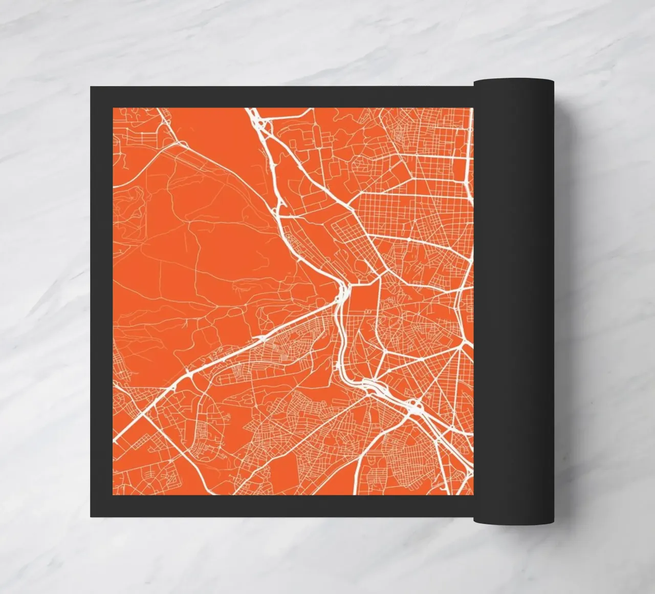 Madrid Red zerbino da Urban Maps