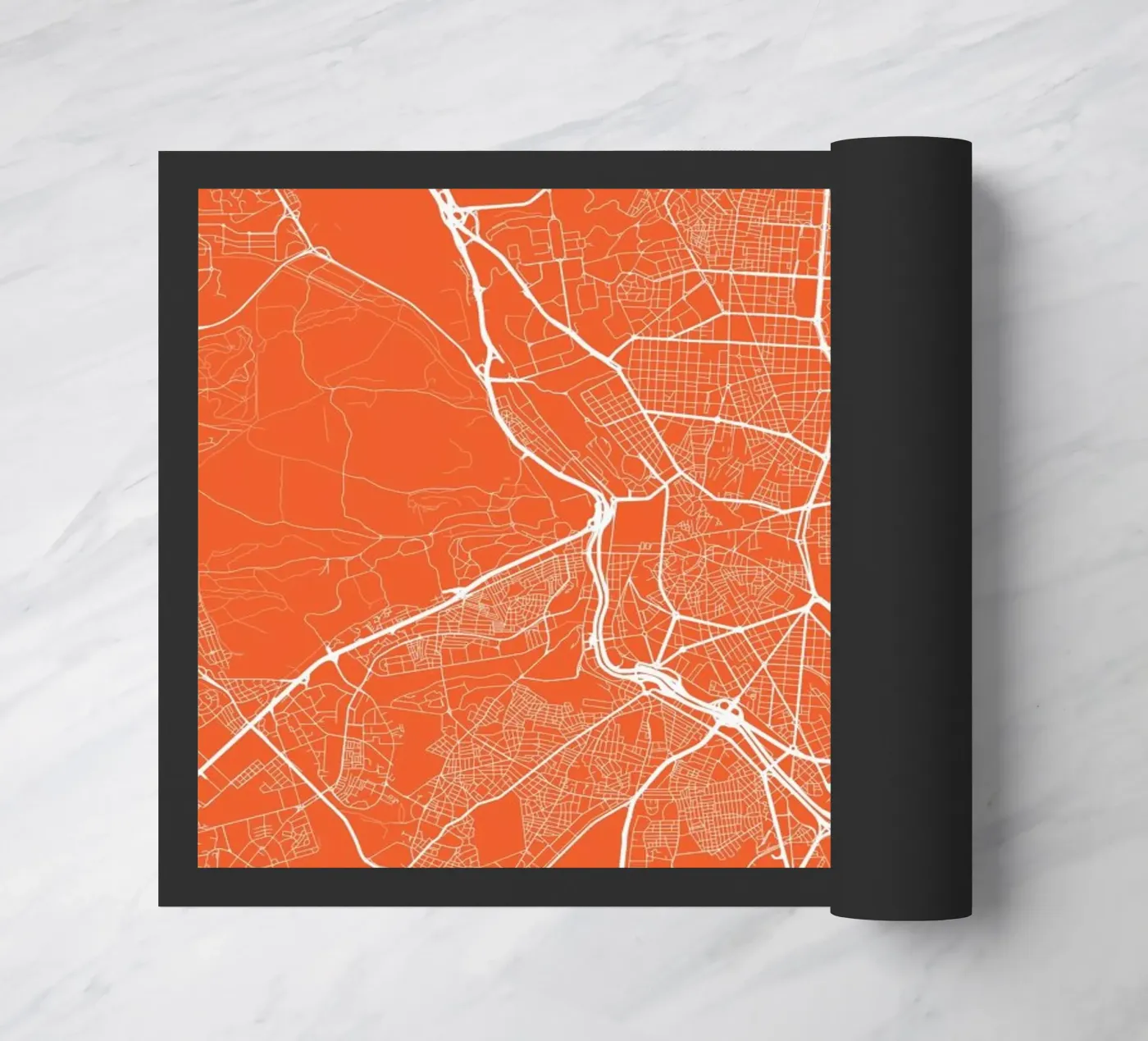 Madrid Red zerbino da Urban Maps