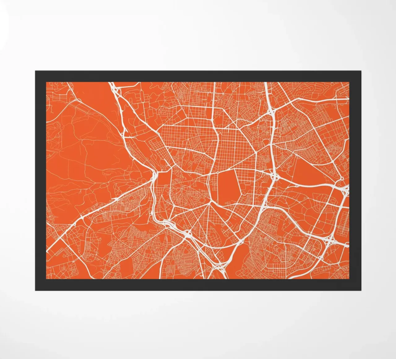 Madrid Red zerbino da Urban Maps