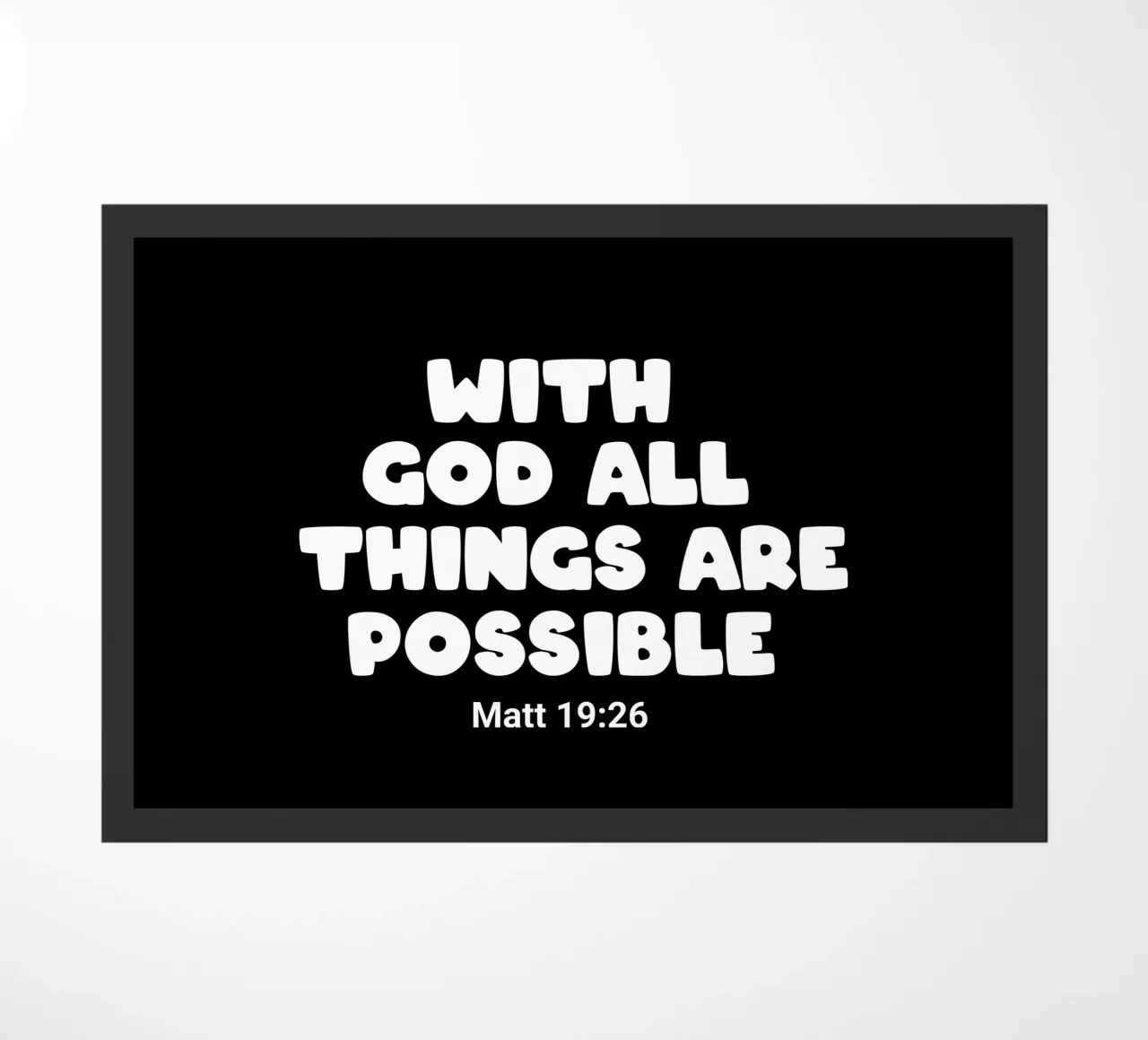 With God all things are possible zerbino da happieeagle
