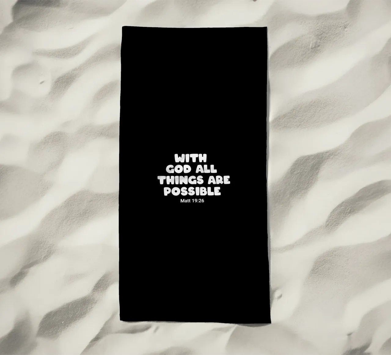 With God all things are possible telo mare da happieeagle