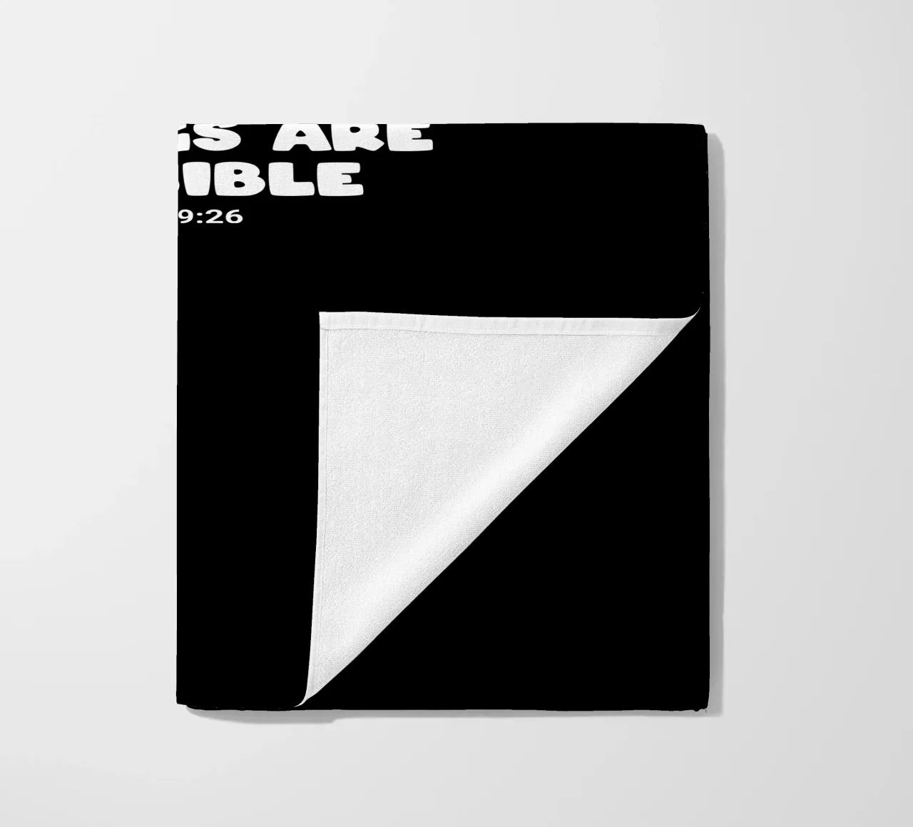 With God all things are possible telo mare da happieeagle