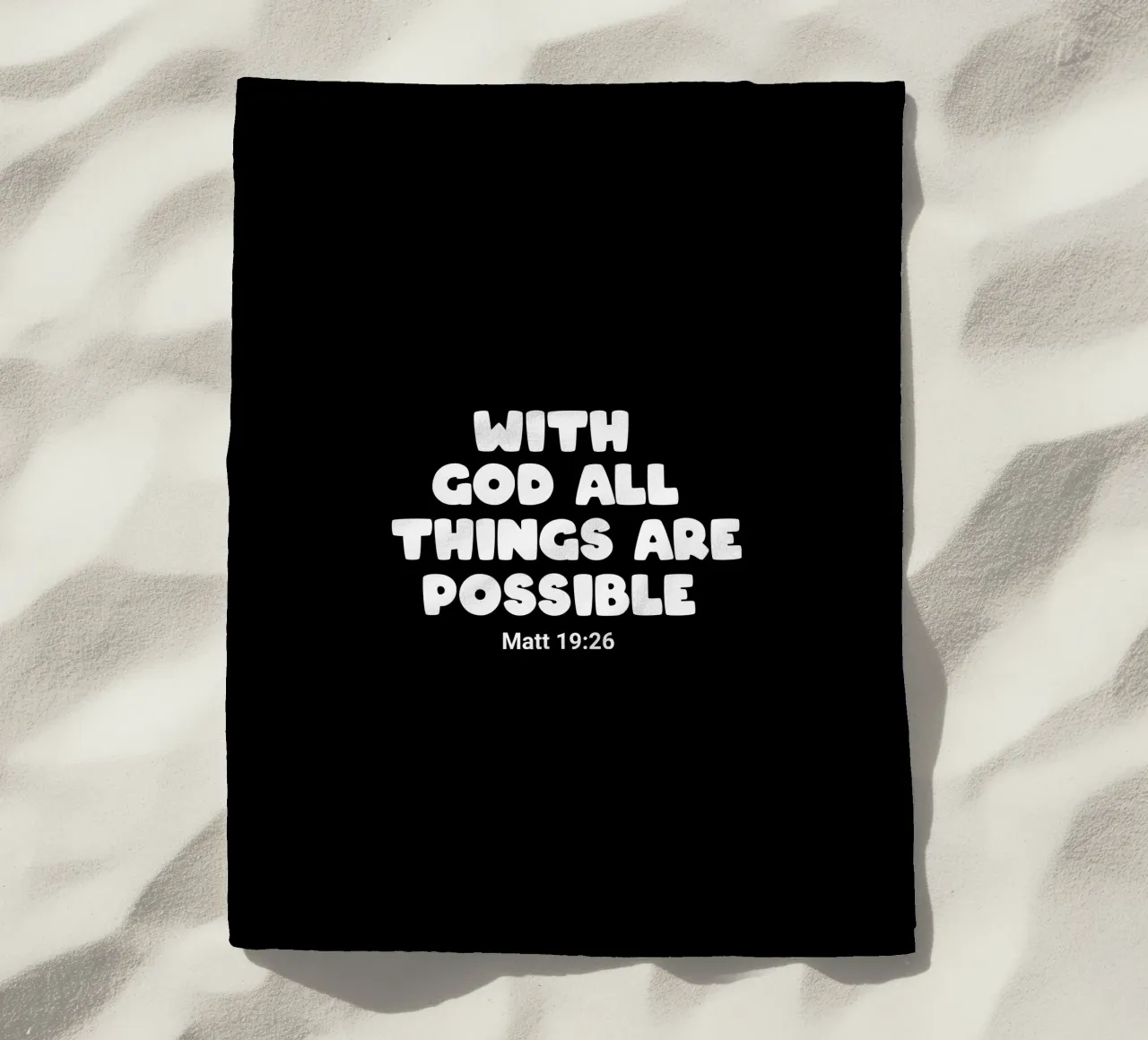 With God all things are possible telo mare da happieeagle