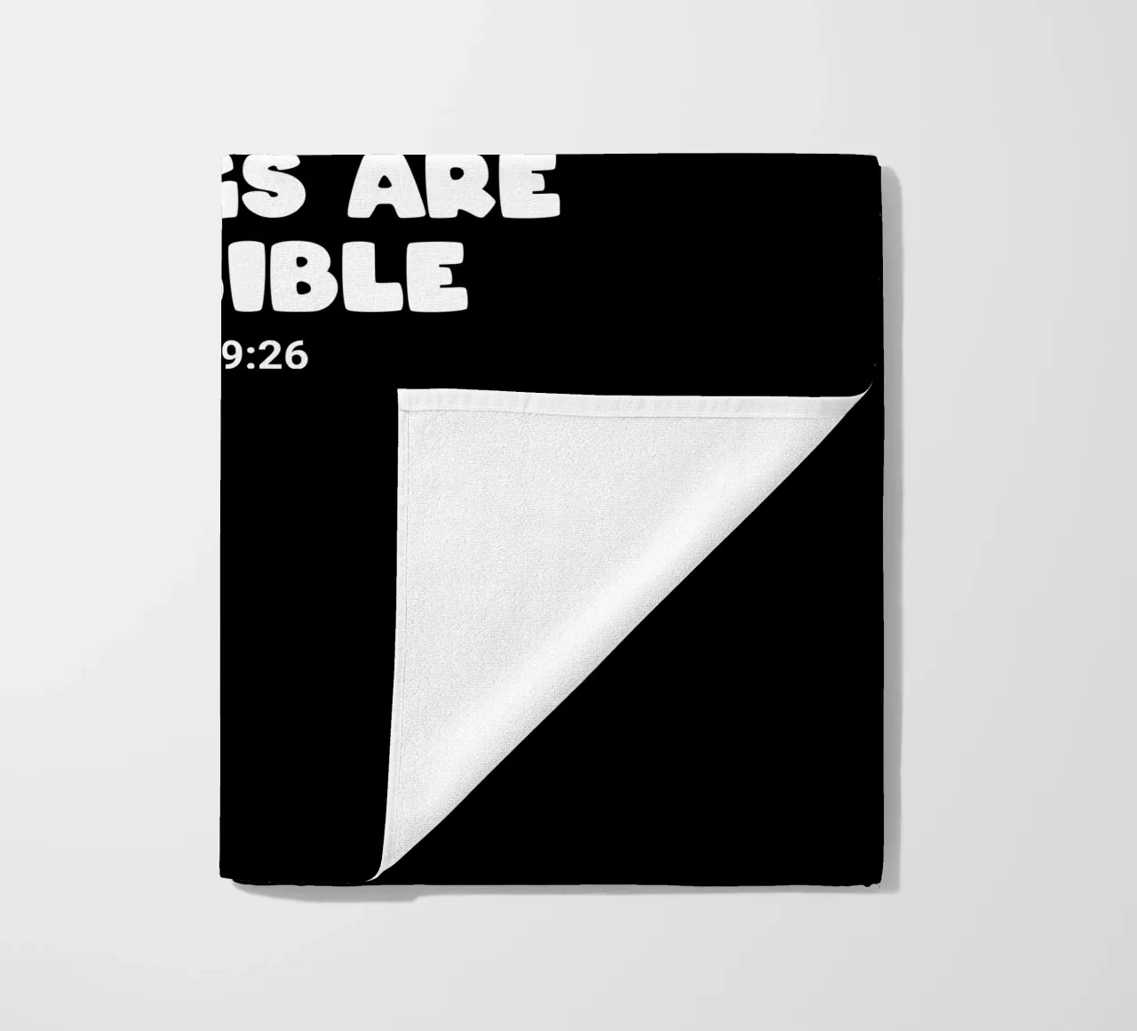 With God all things are possible telo mare da happieeagle