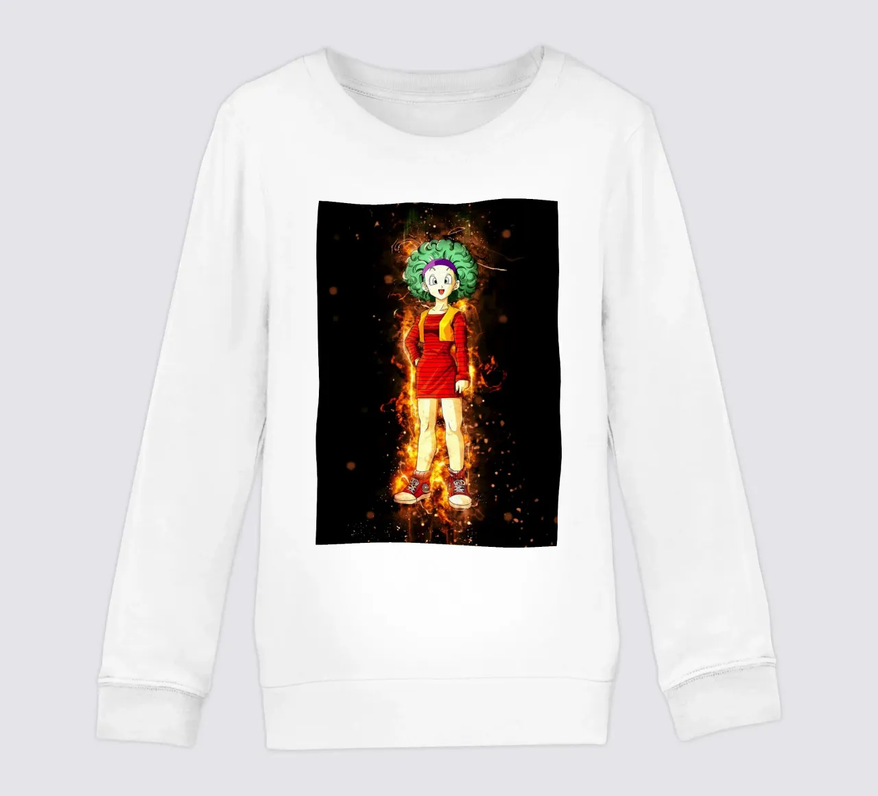 Bulma Saga Freezer Mecha felpa bambino da Neonartstudio