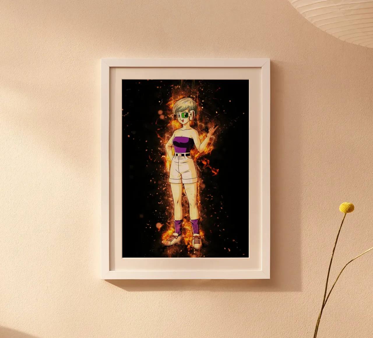 Bulma poster da Neonartstudio
