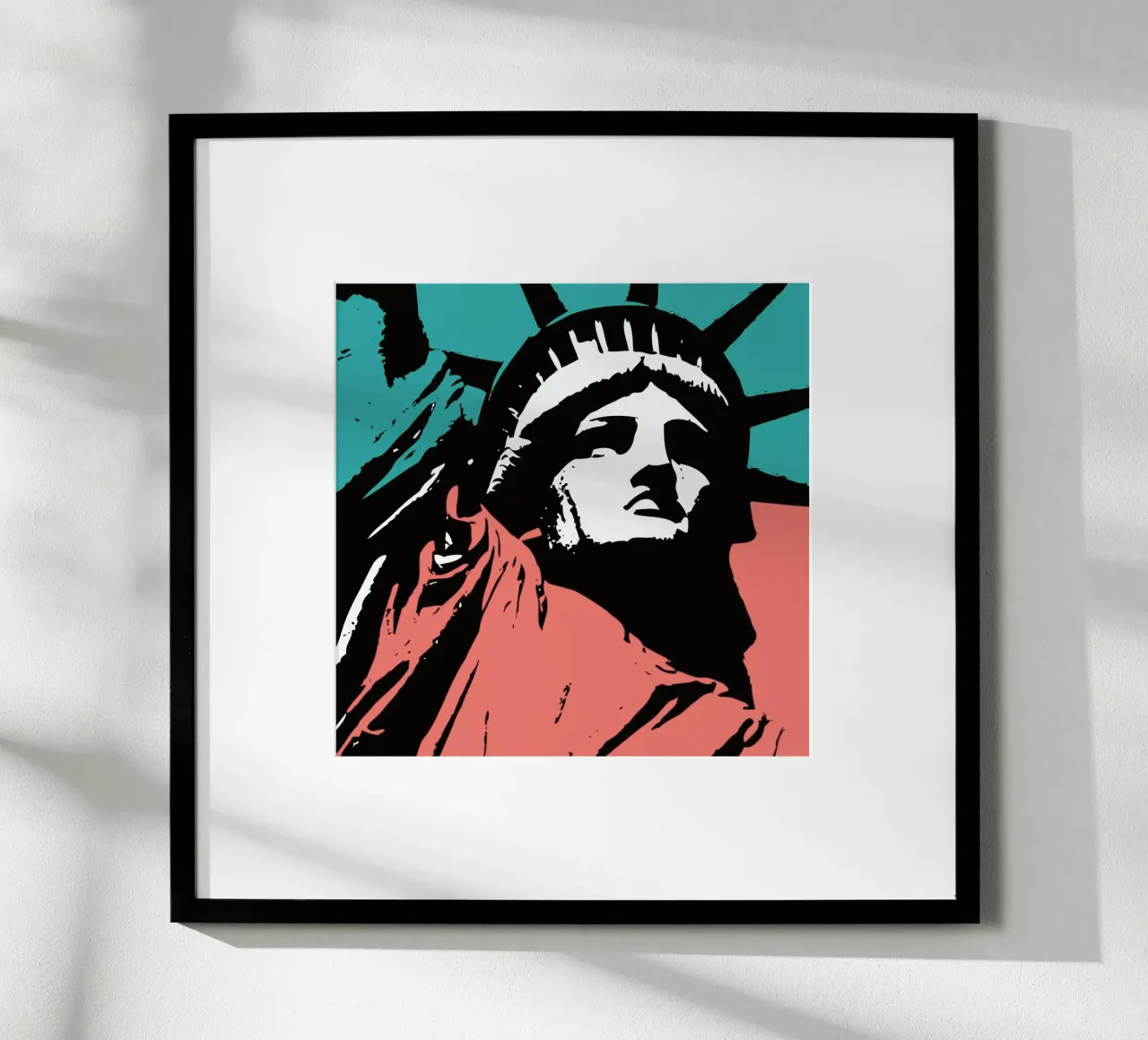 Liberty 2 poster con telaio in plastica da JRuggs