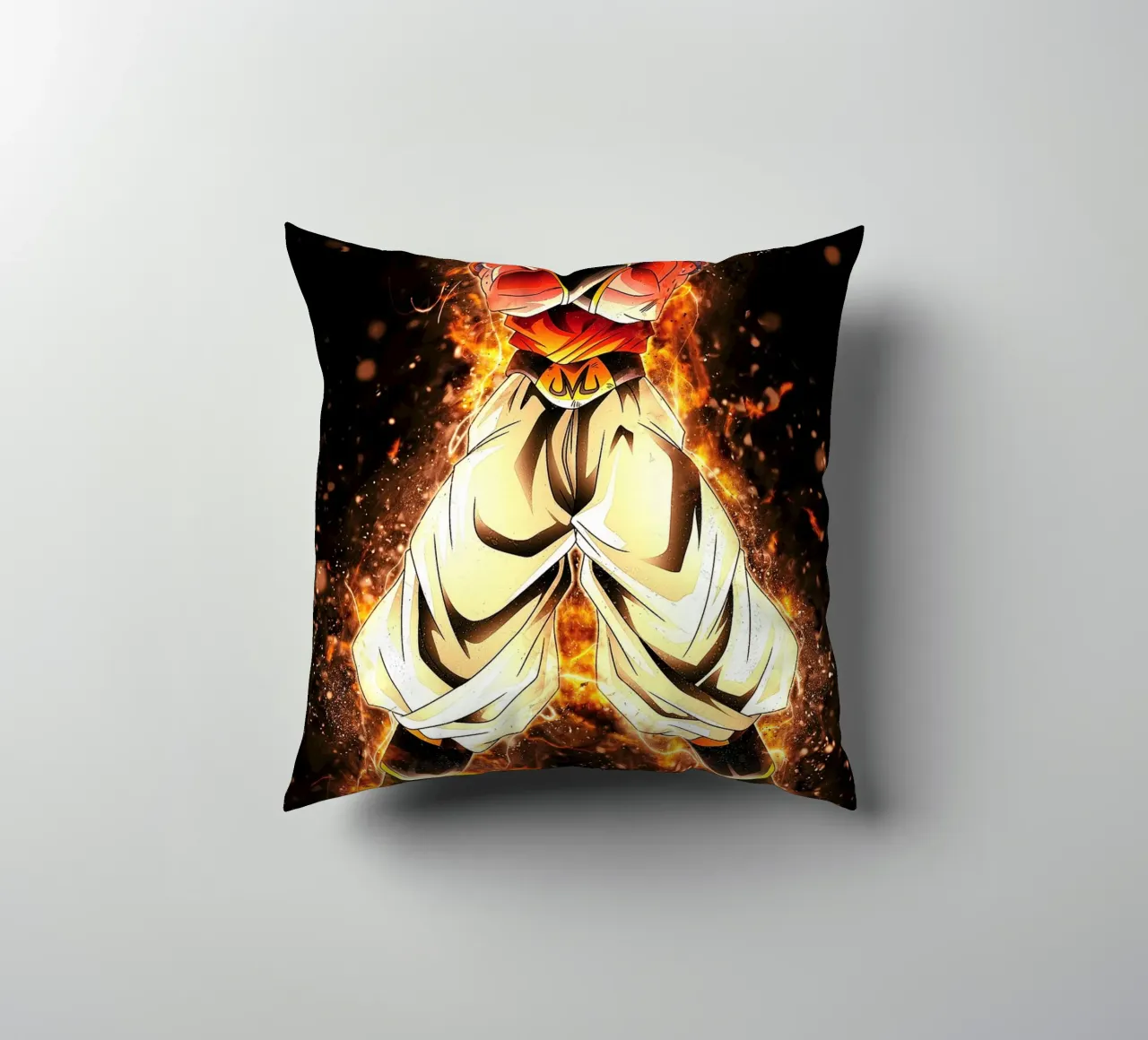Buu decorative cushion by Neonartstudio