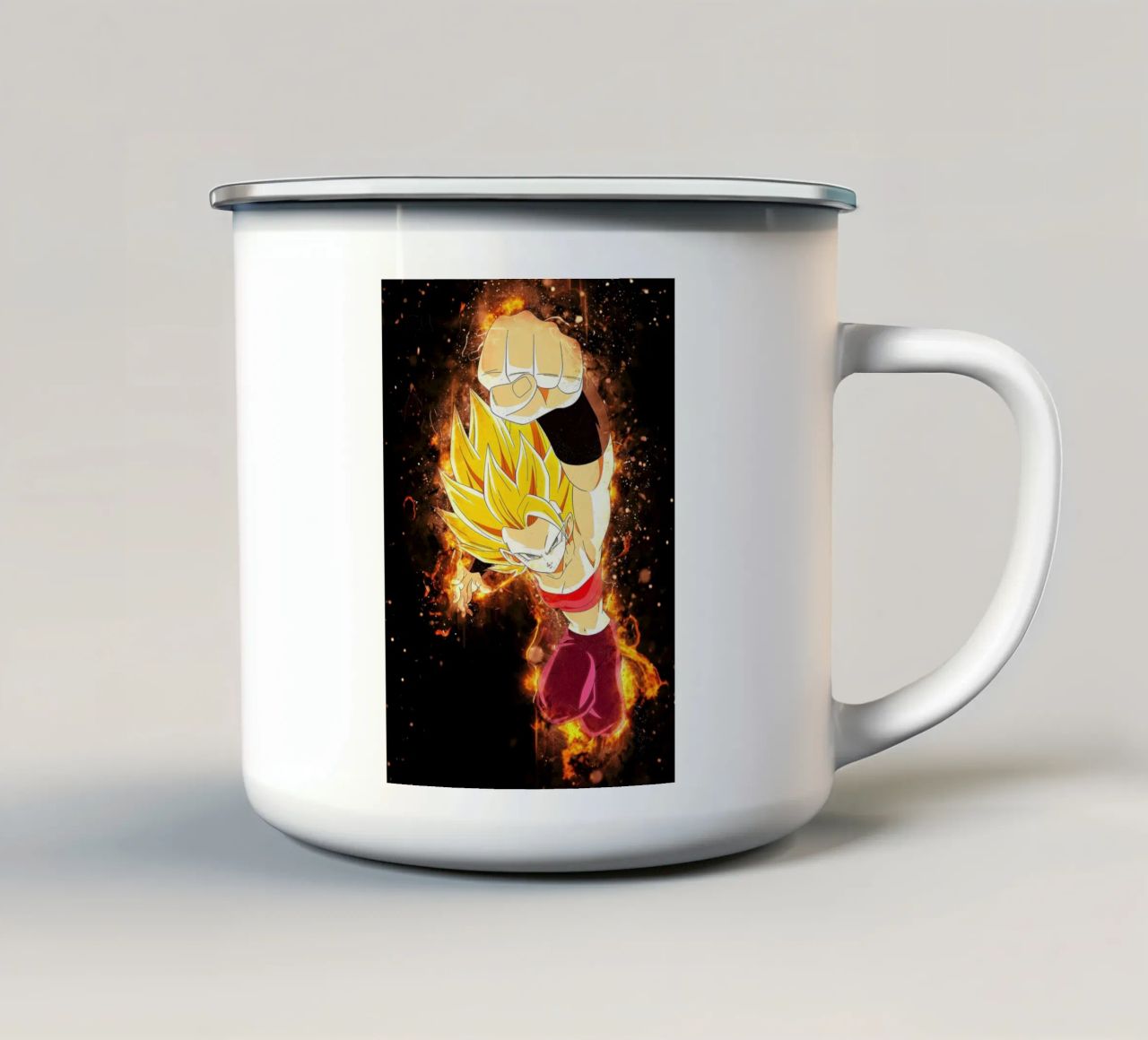 Caulifla tazza in smalto da Neonartstudio