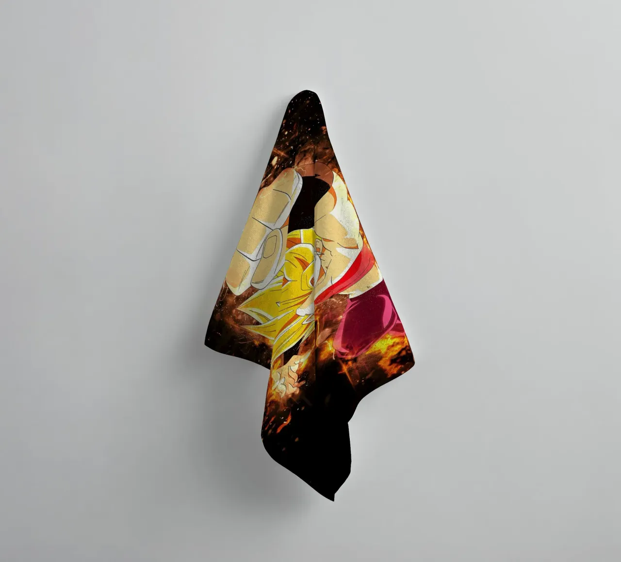 Caulifla towel by Neonartstudio