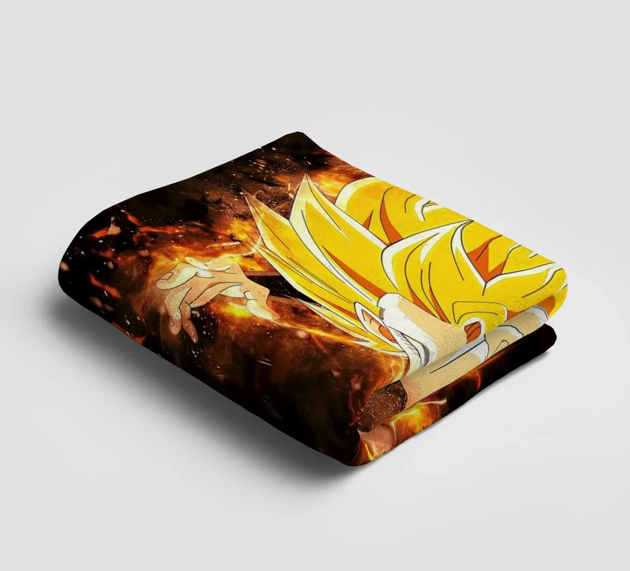 Caulifla towel by Neonartstudio