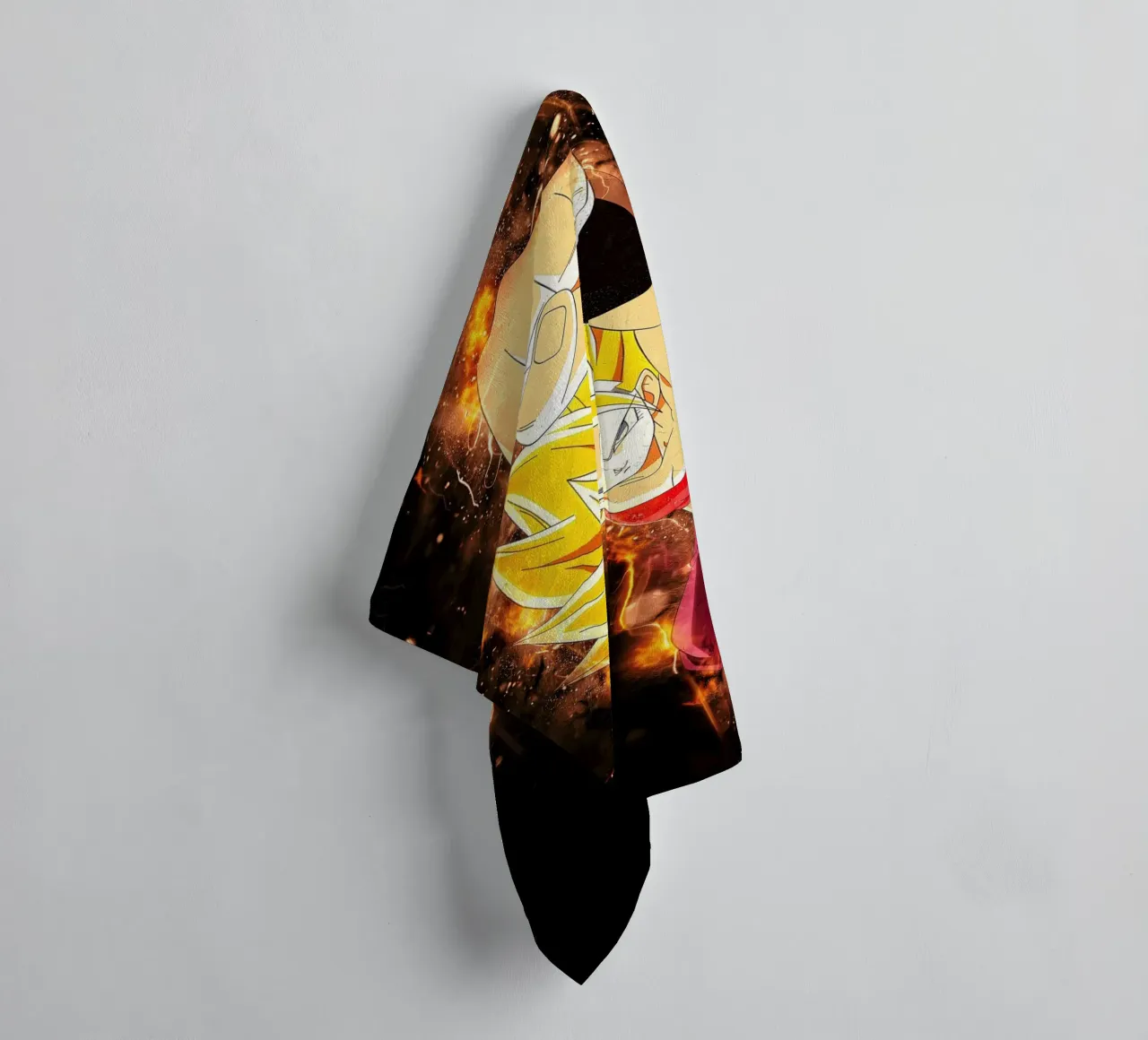 Caulifla towel by Neonartstudio