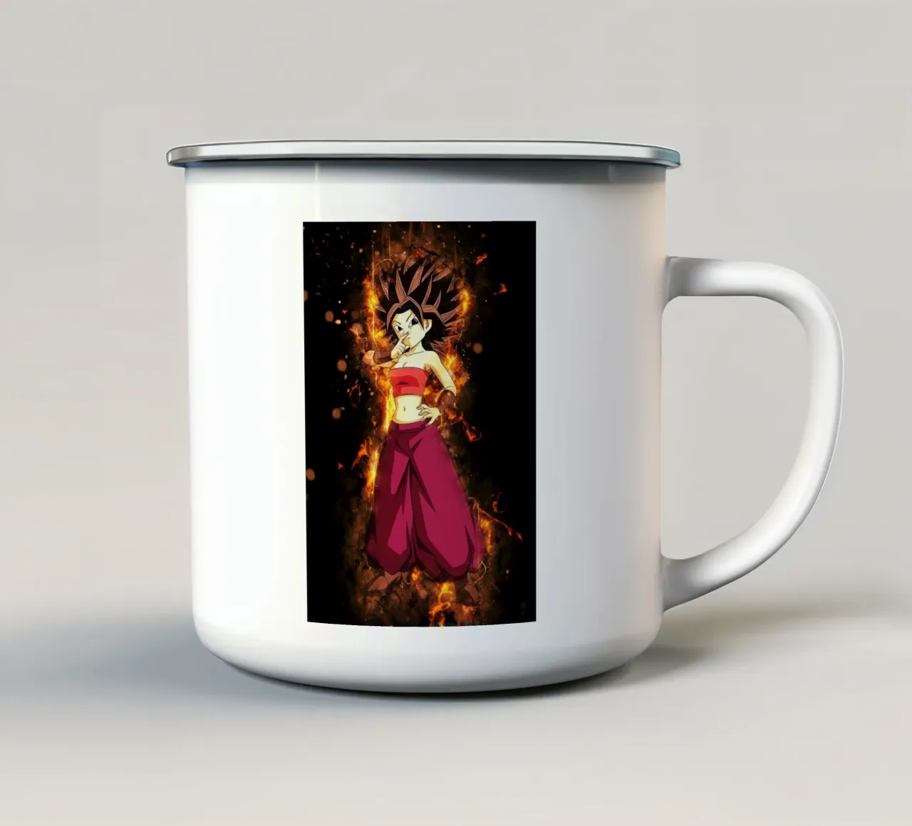 Caulifla tazza in smalto da Neonartstudio
