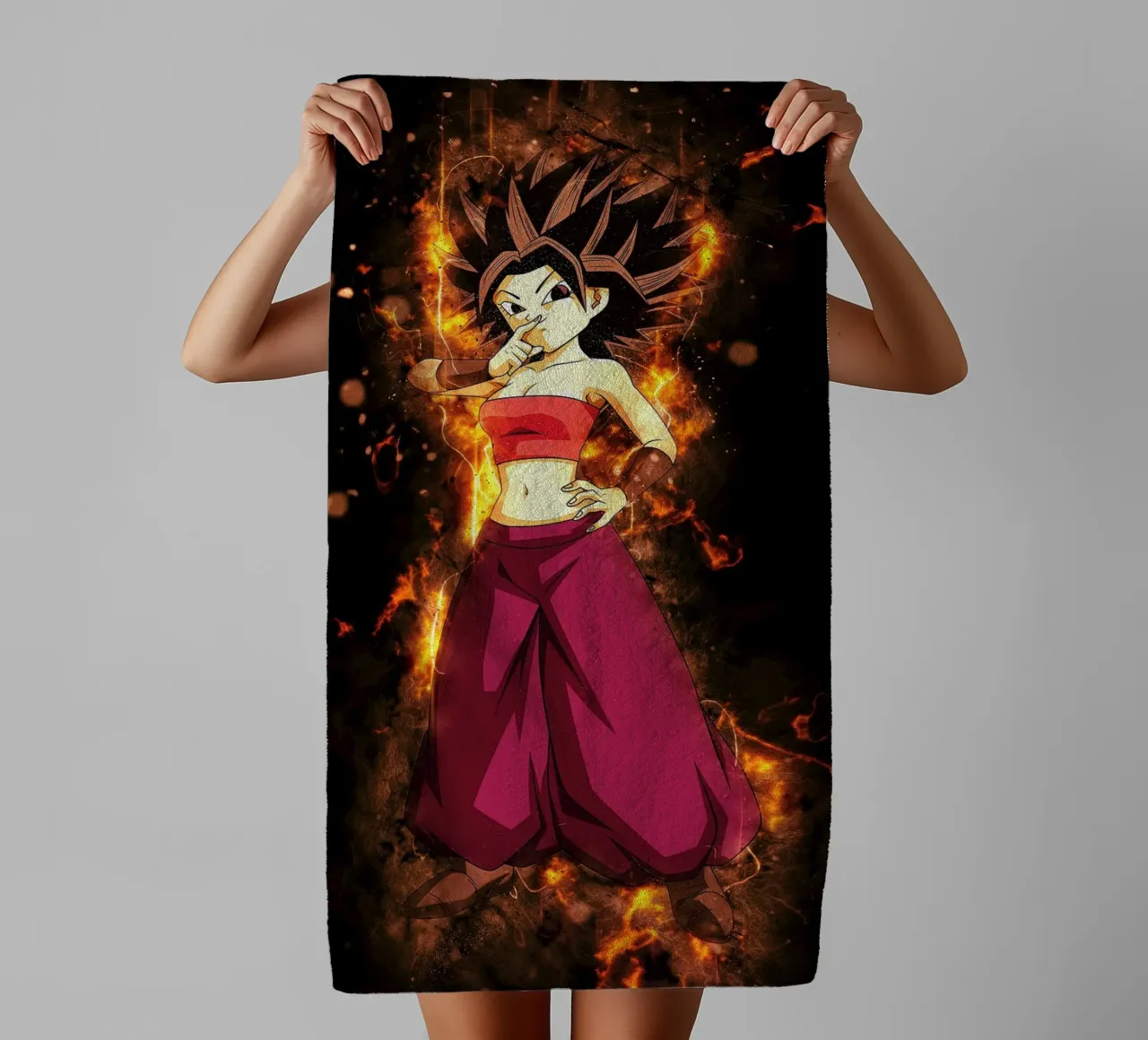 Caulifla asciugamano da bagno da Neonartstudio