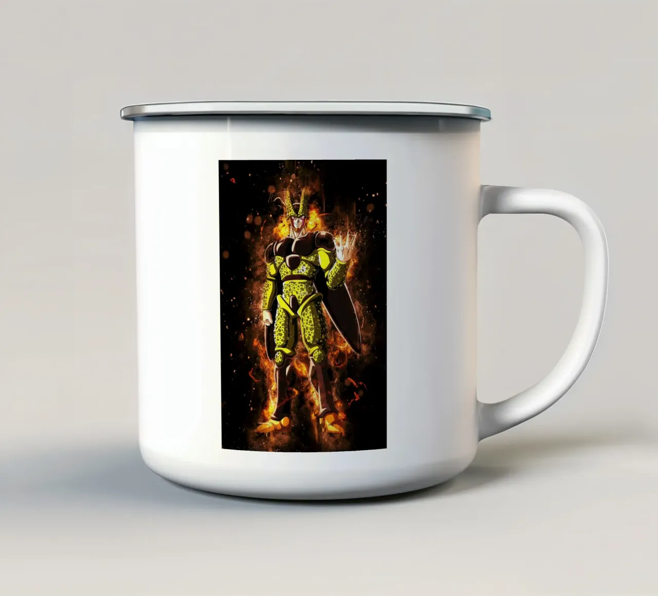 Cell tazza in smalto da Neonartstudio