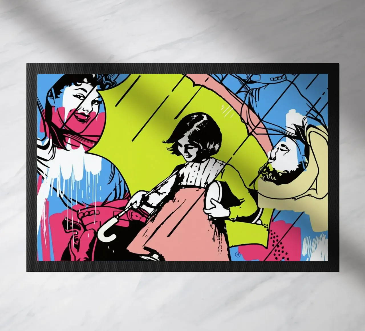 Rainy Day doormat by JRuggs