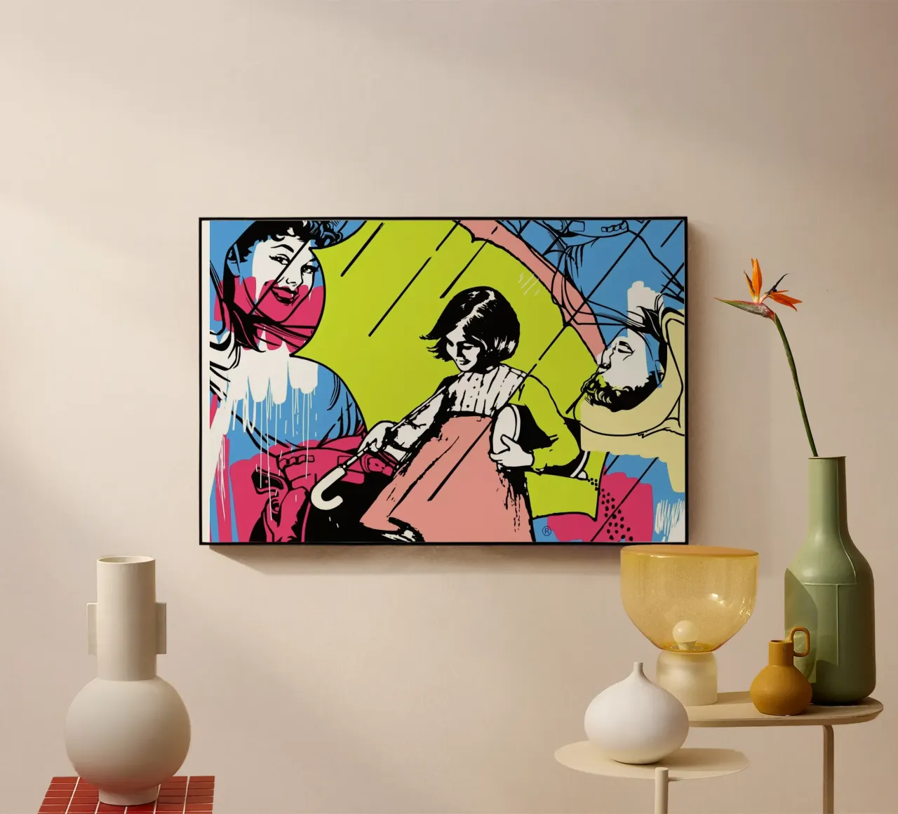 Rainy Day Acryl-Glas von JRuggs