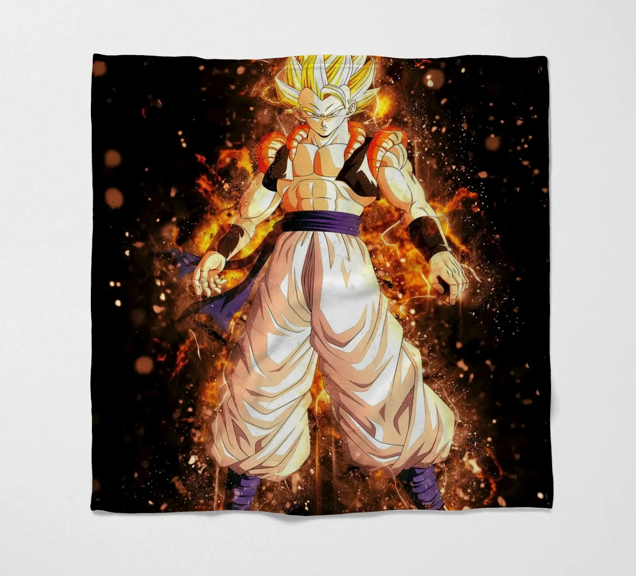 CM Wigetta Serio V digo Gogeta coperta in pile da Neonartstudio