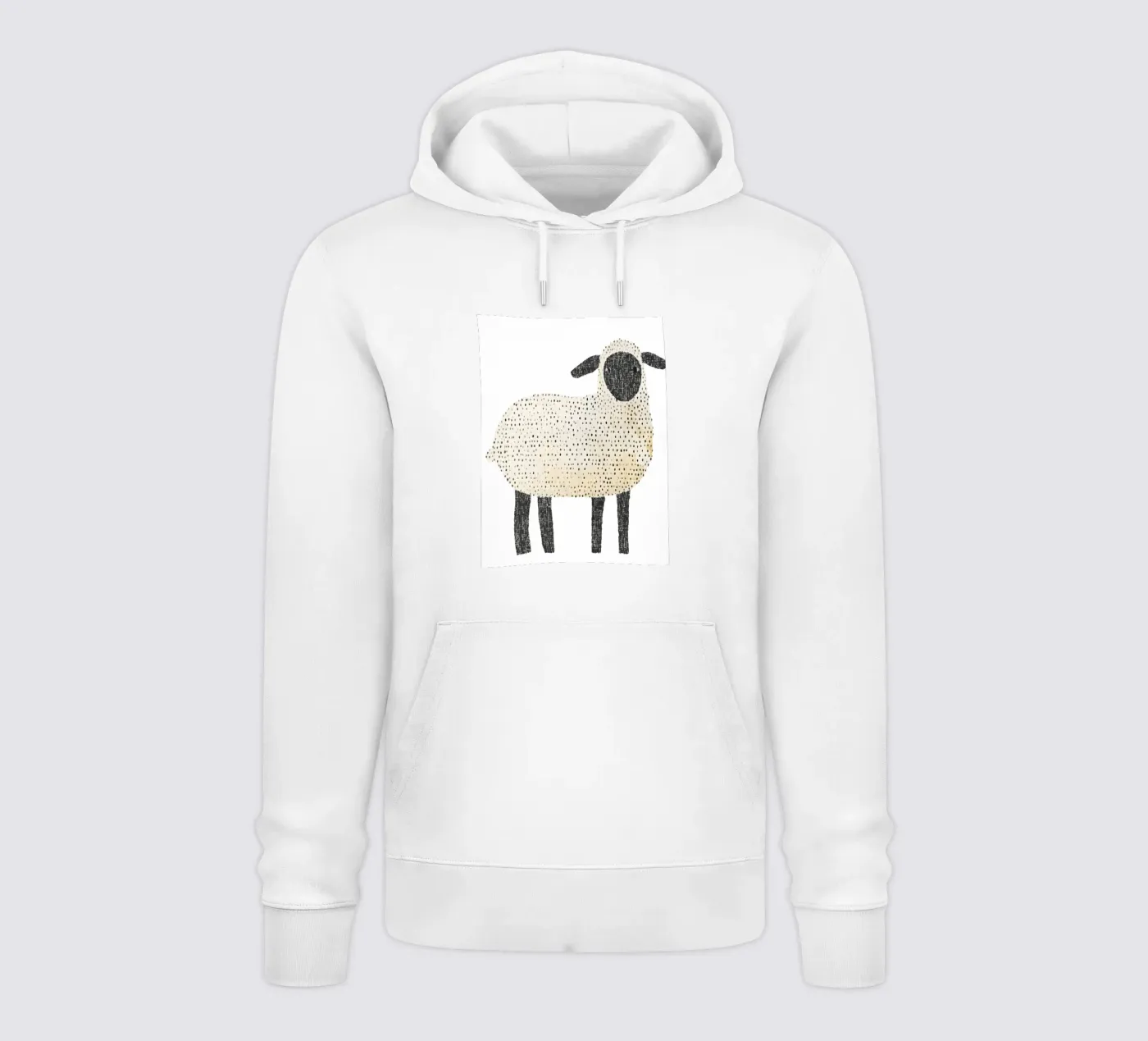 Pecora felpa con cappuccio da IamHomeStudio