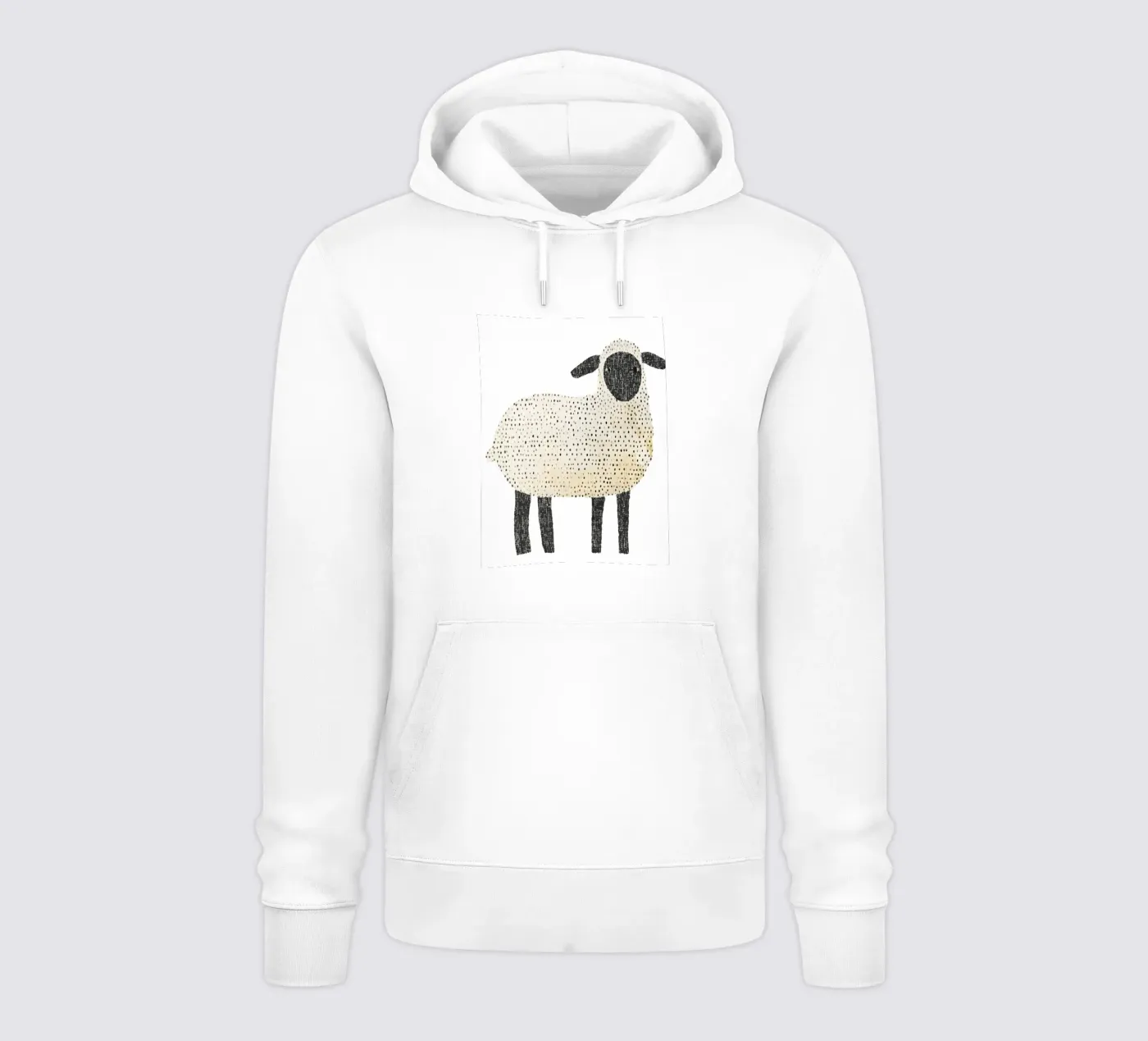 Pecora felpa con cappuccio da IamHomeStudio