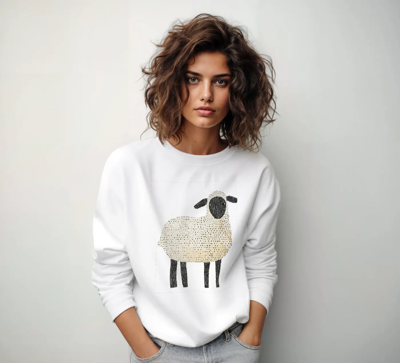 Sheep felpa da IamHomeStudio