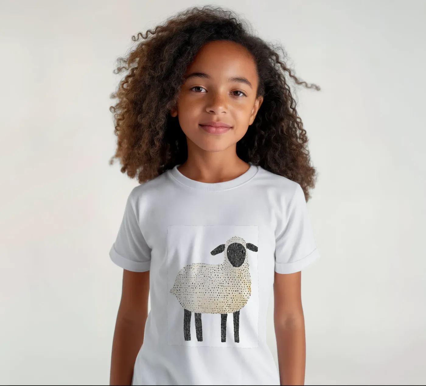 Pecora t-shirt bambini da IamHomeStudio