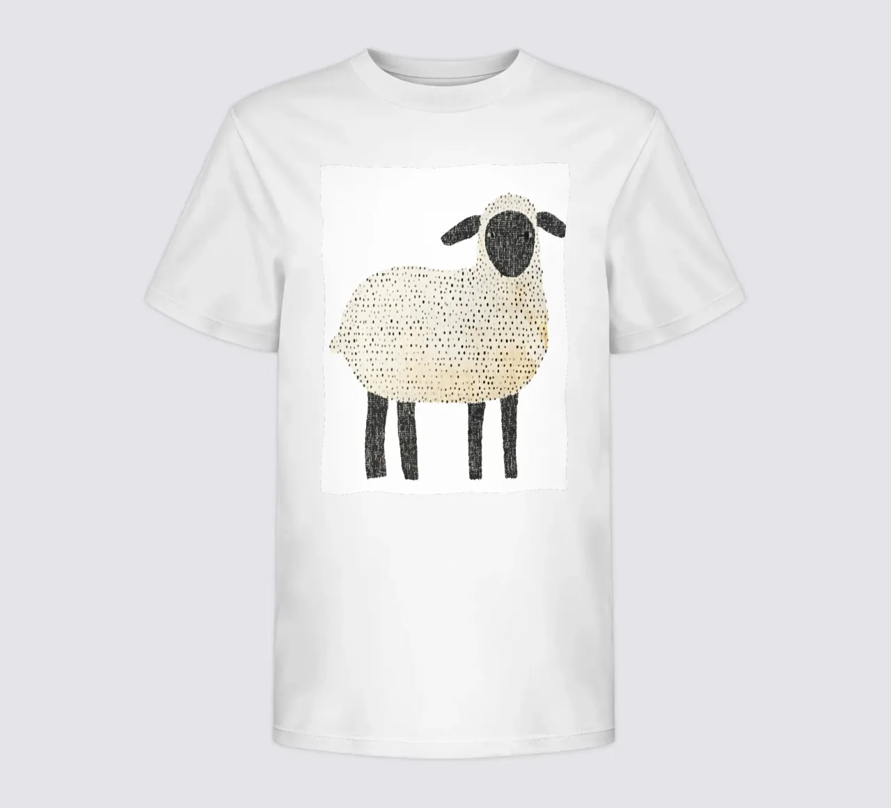 Pecora t-shirt bambini da IamHomeStudio