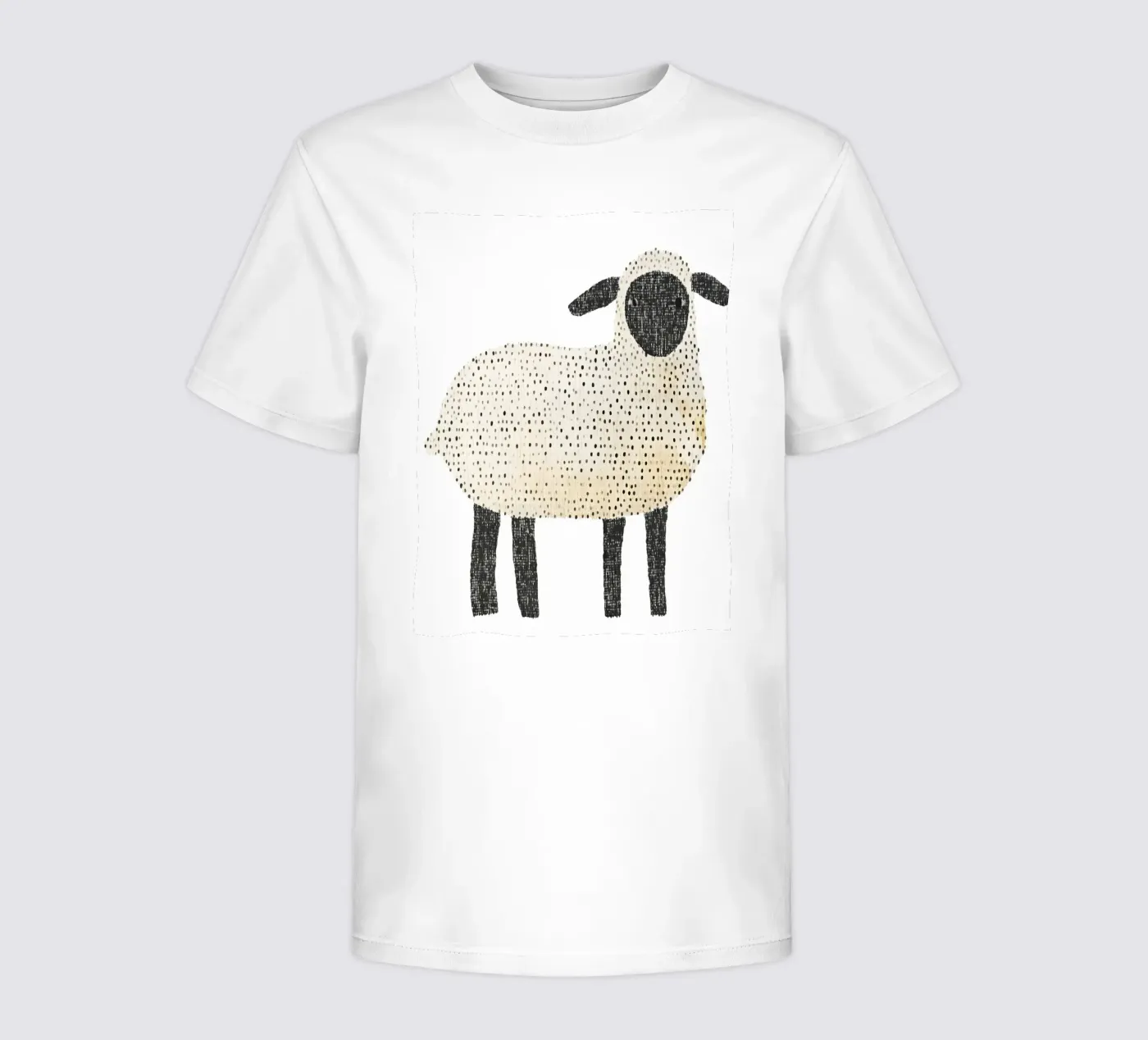 Pecora t-shirt bambini da IamHomeStudio