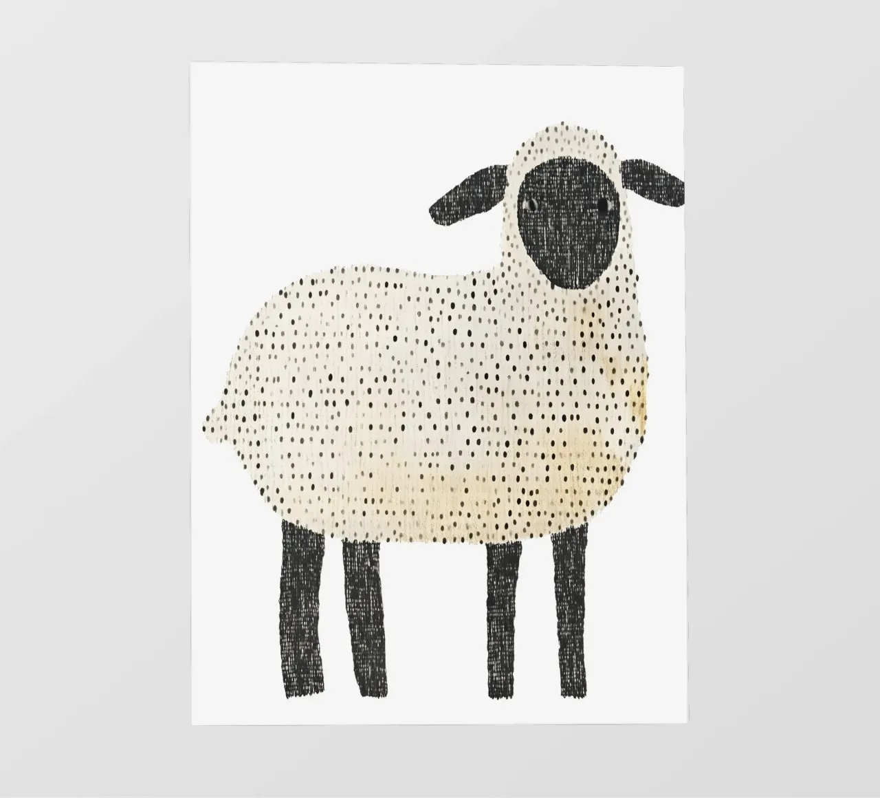 Schapen fotobehang van IamHomeStudio