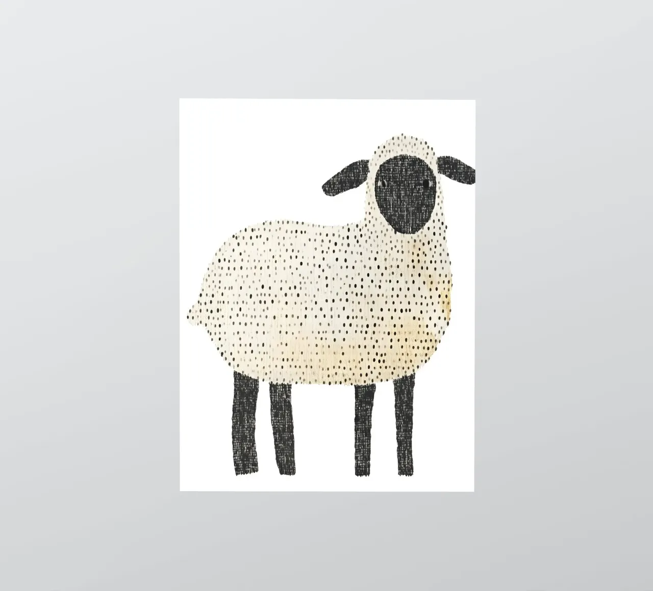 Sheep sticker by IamHomeStudio