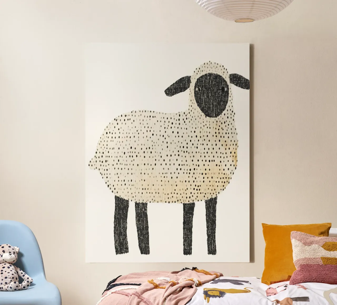 Pecora tela da IamHomeStudio