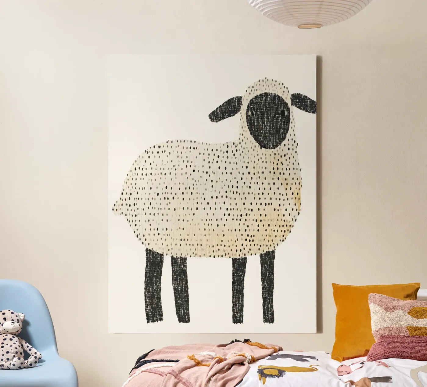 Pecora tela da IamHomeStudio