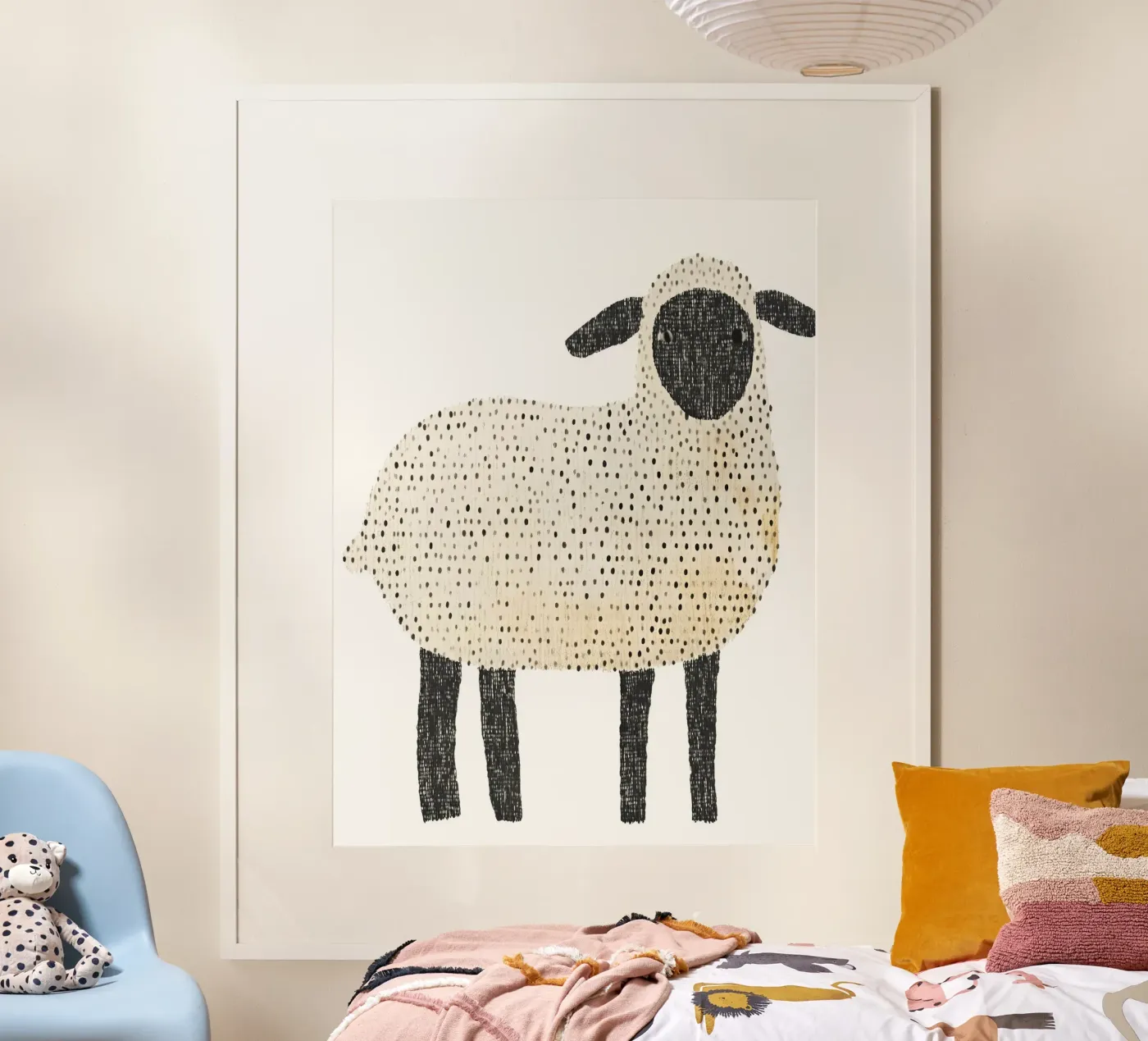 Schafe Poster von IamHomeStudio