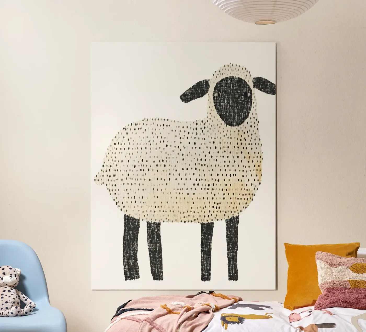 Moutons poster de IamHomeStudio