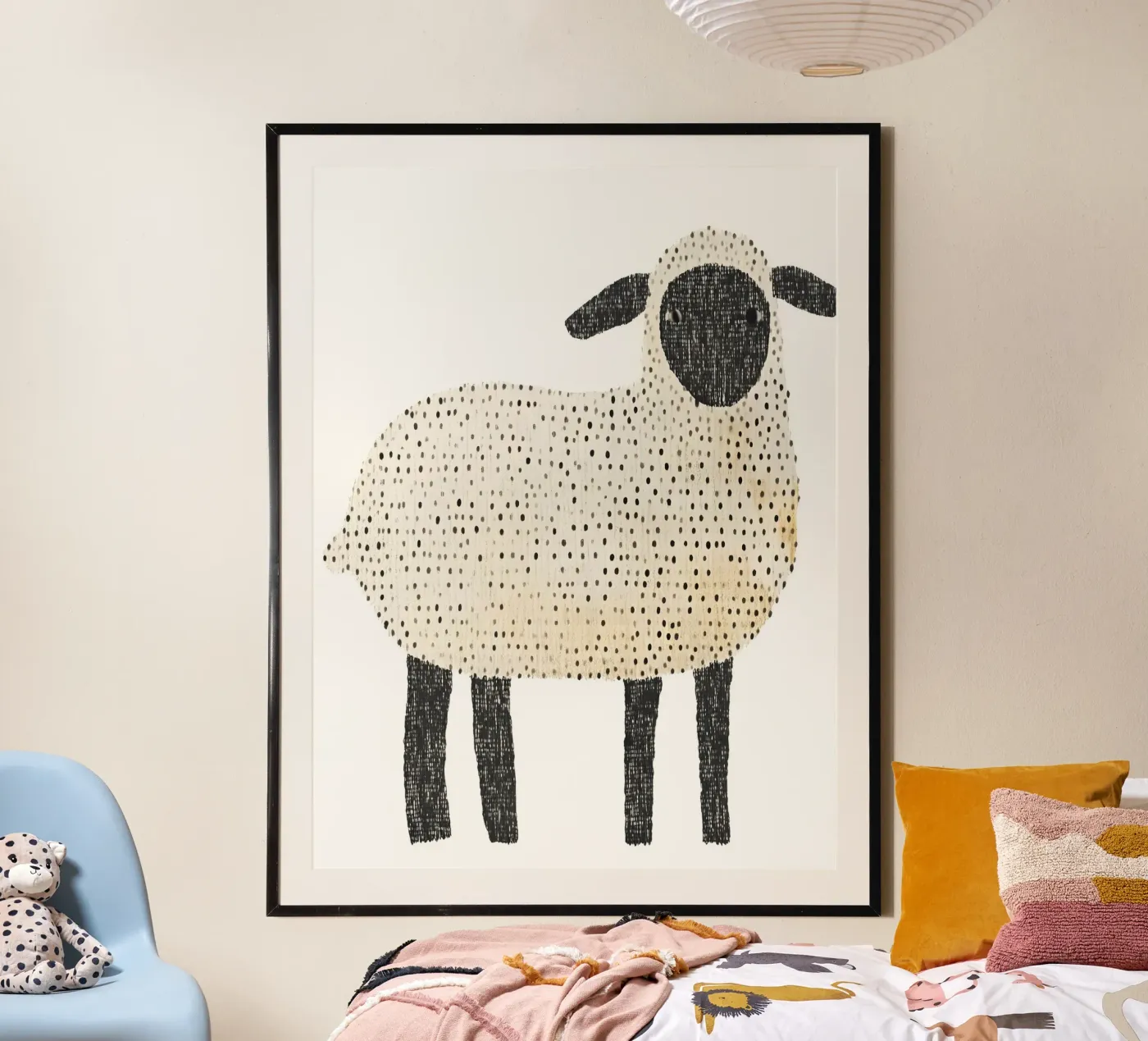 Schafe Poster von IamHomeStudio