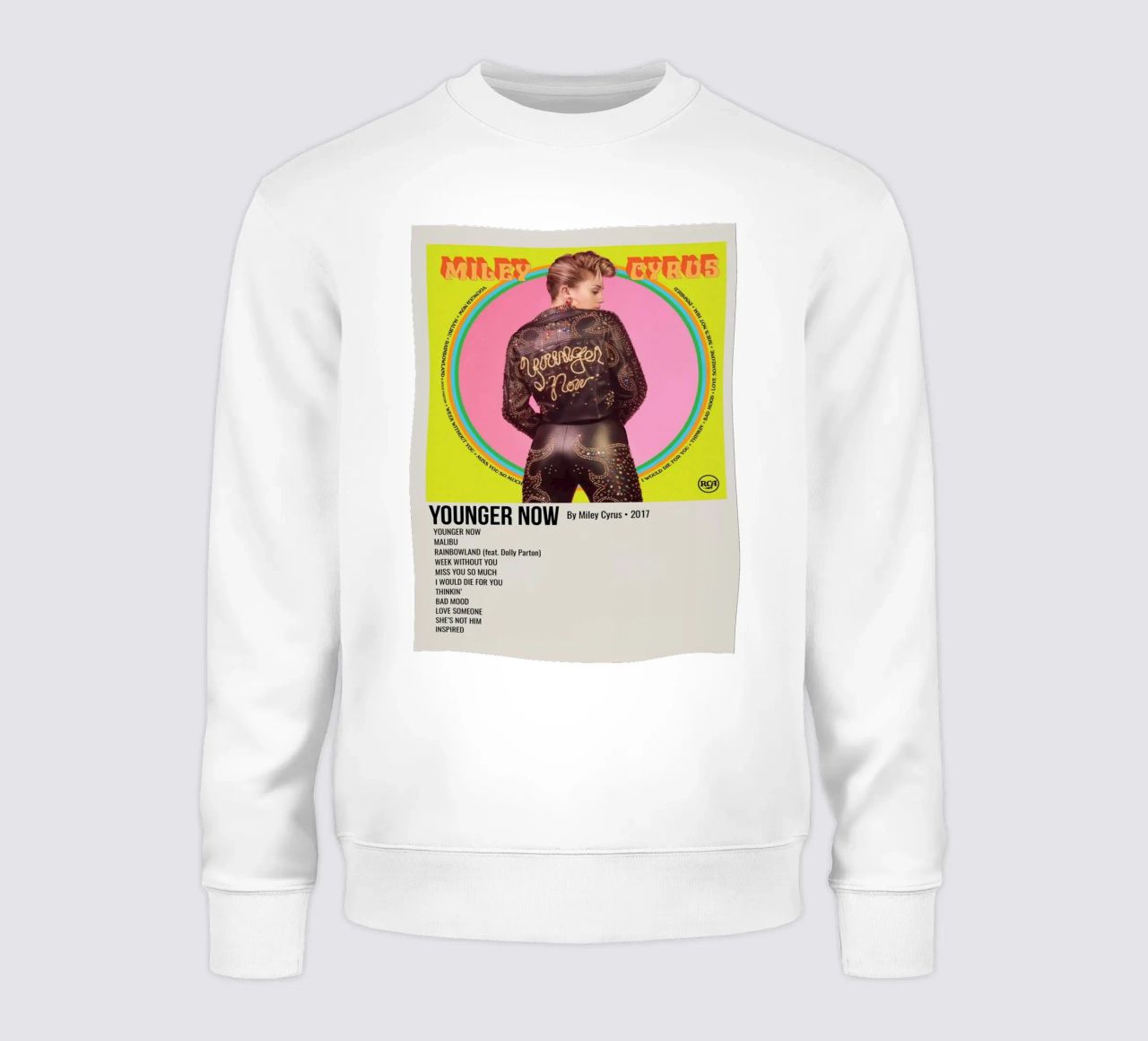 YOUNGER NOW By Miley Cyrus - 2017 sudadera de SoundStudio