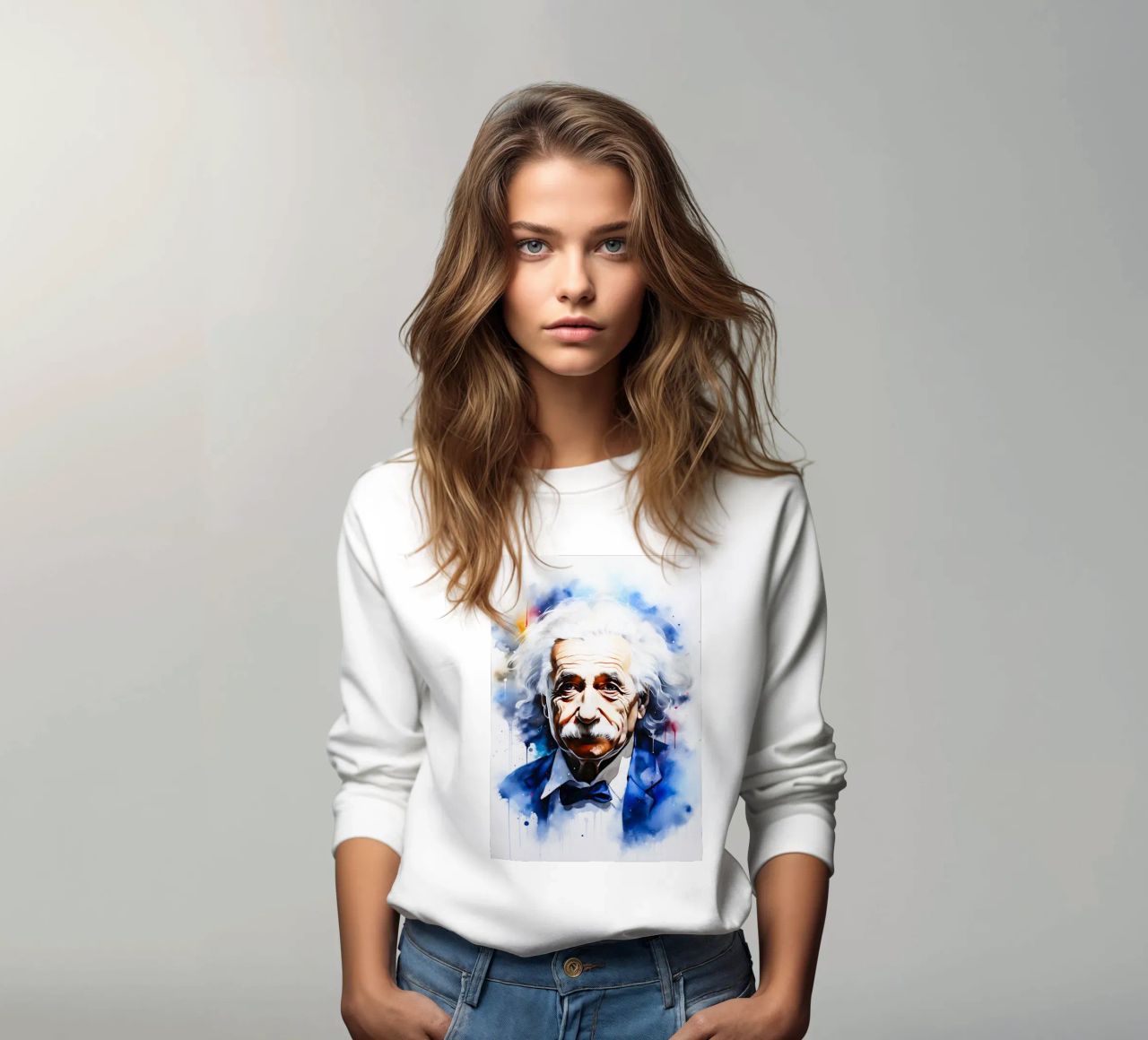 Albert Einstein sudadera de FreeArtStudio