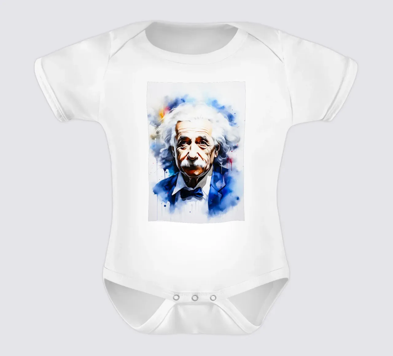 Albert Einstein body de bebé de FreeArtStudio