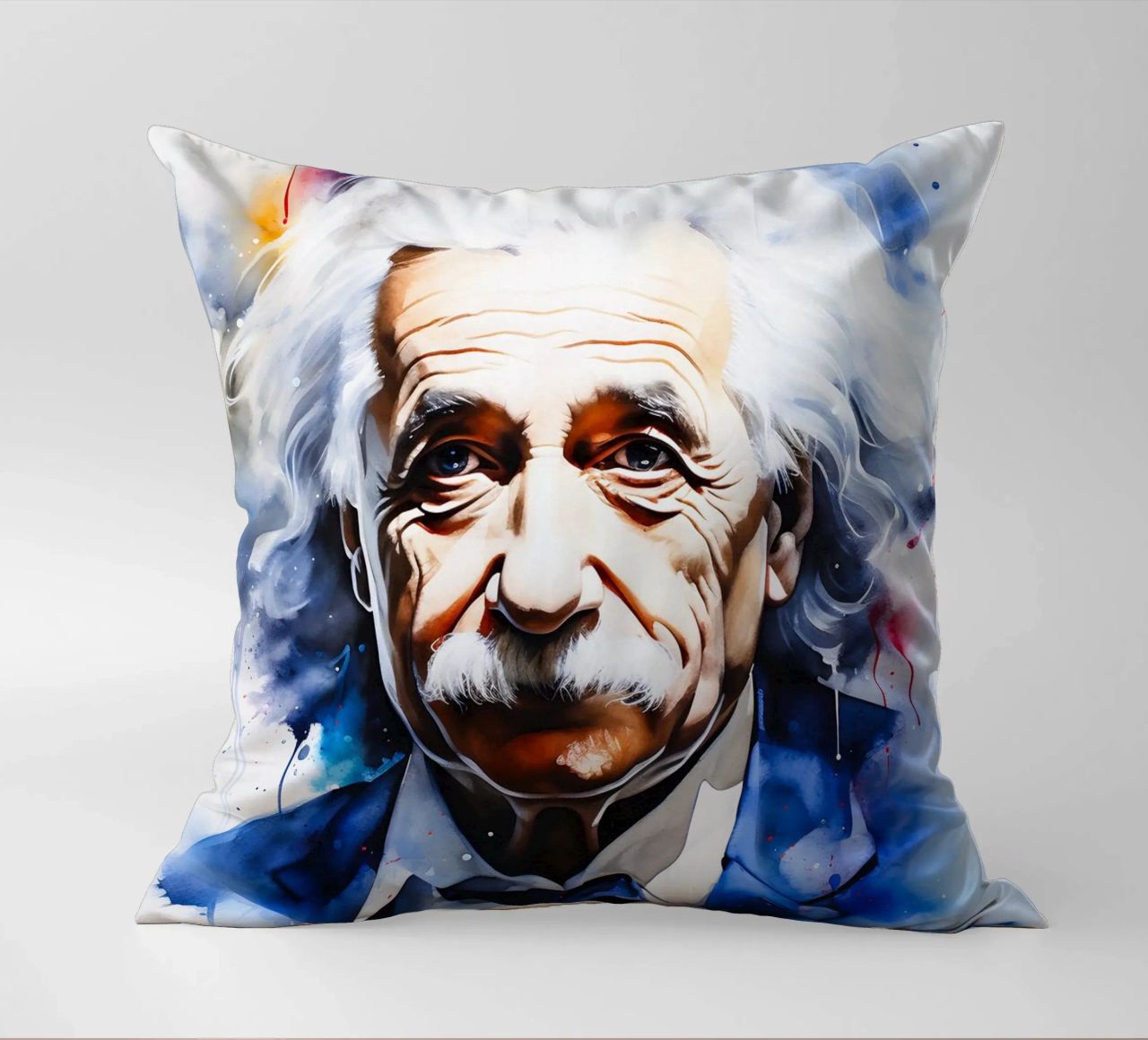 Albert Einstein cuscino da FreeArtStudio