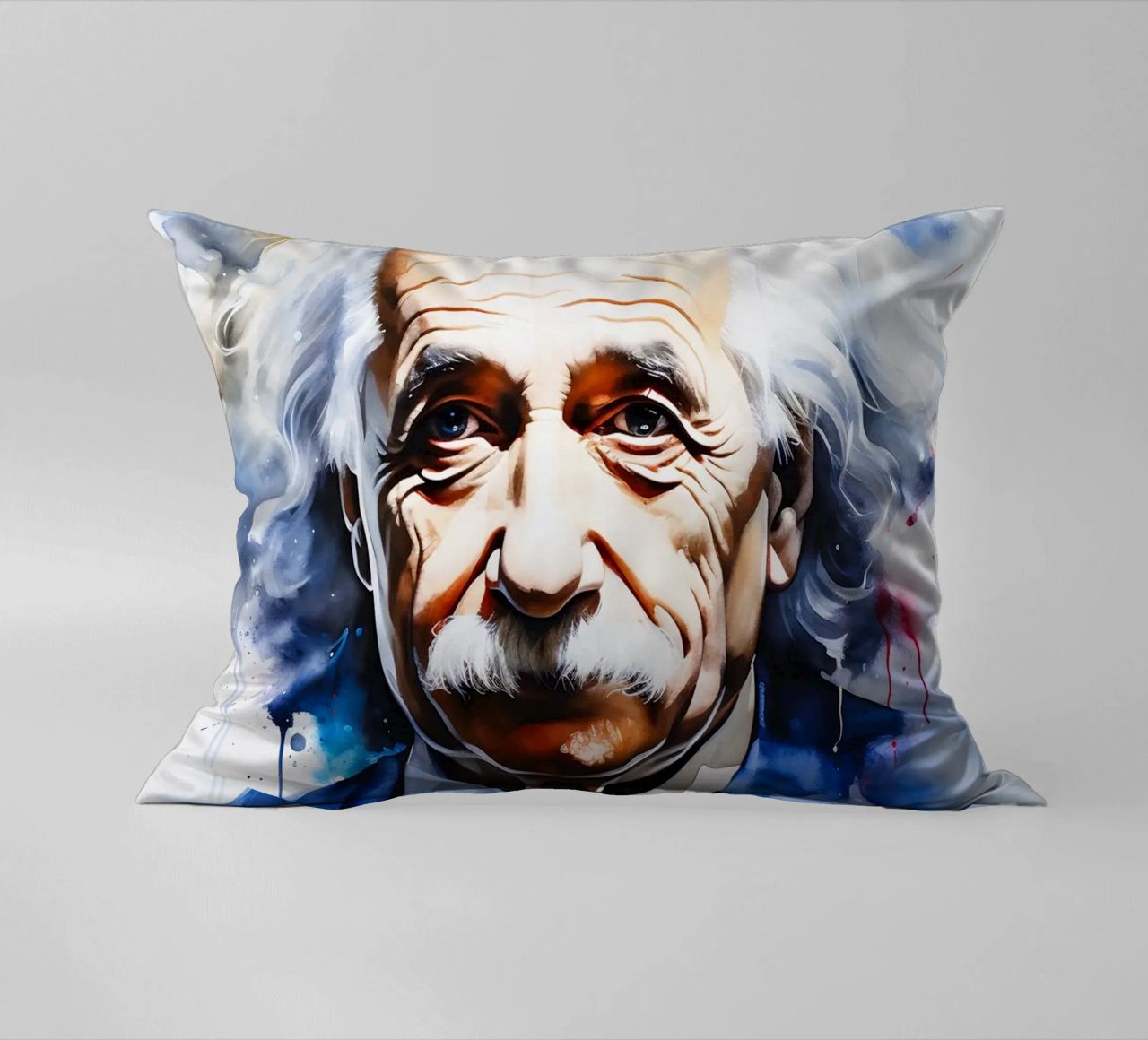 Albert Einstein cuscino da FreeArtStudio