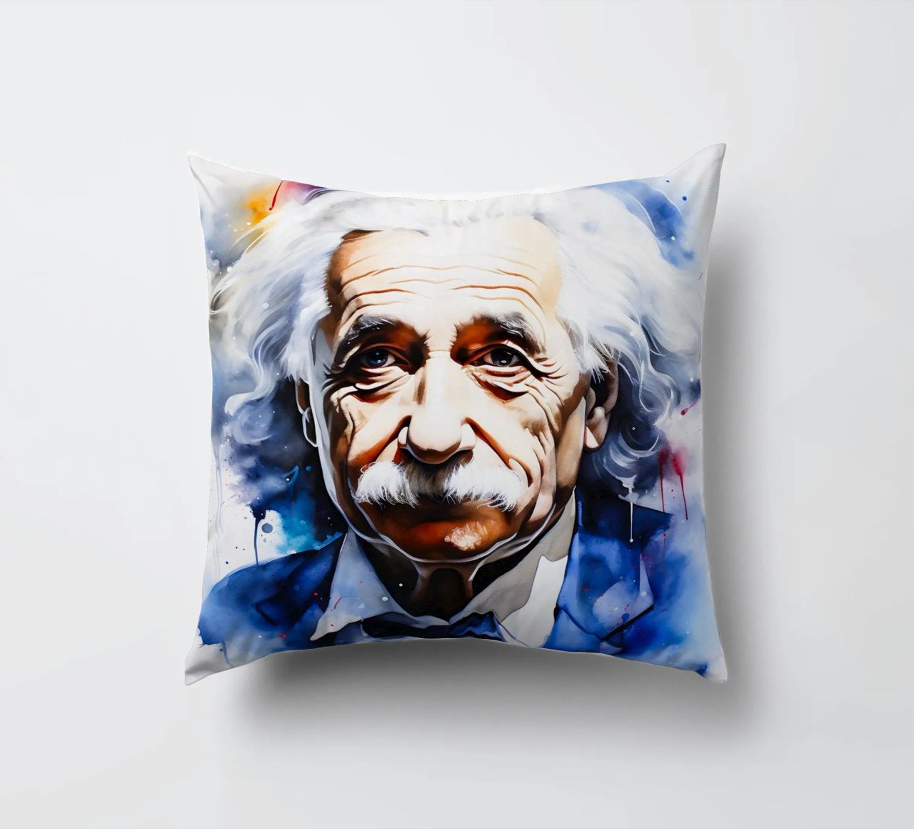 Albert Einstein cuscino da FreeArtStudio