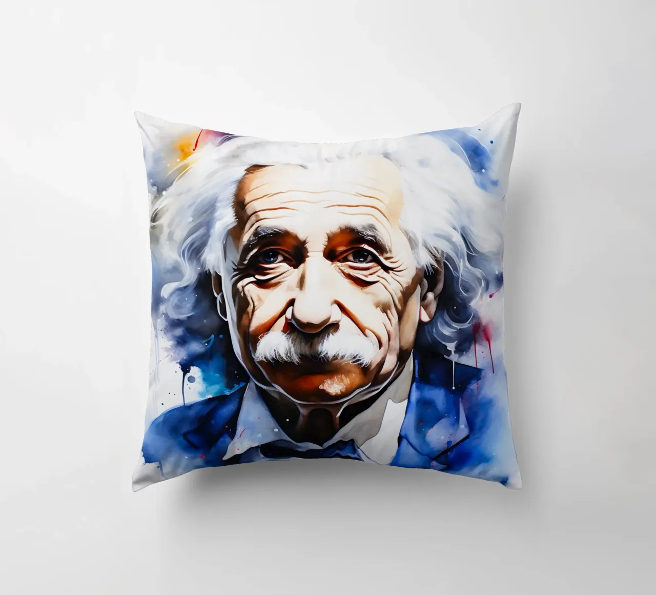 Albert Einstein cojín de FreeArtStudio