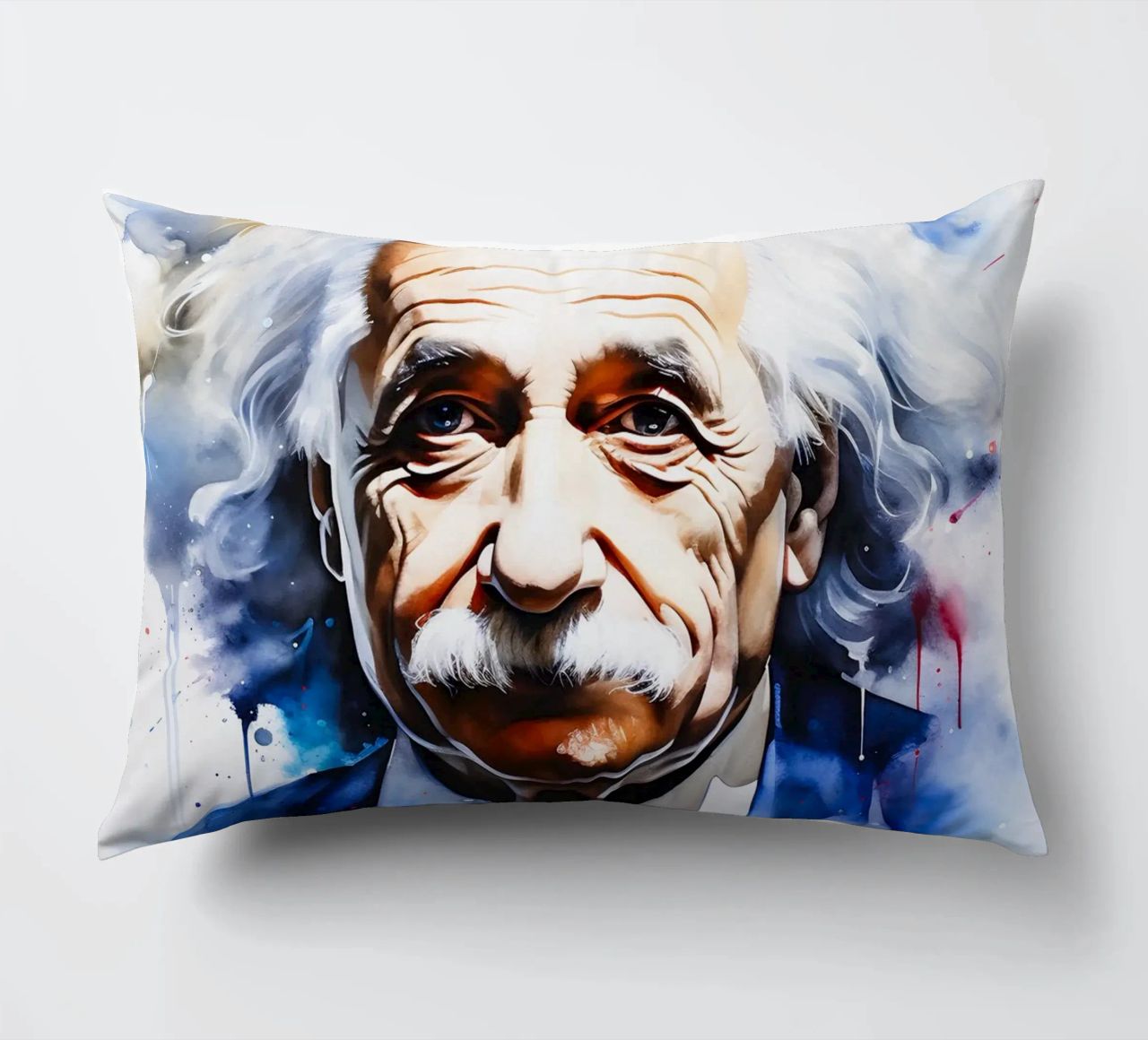 Albert Einstein cuscino da FreeArtStudio