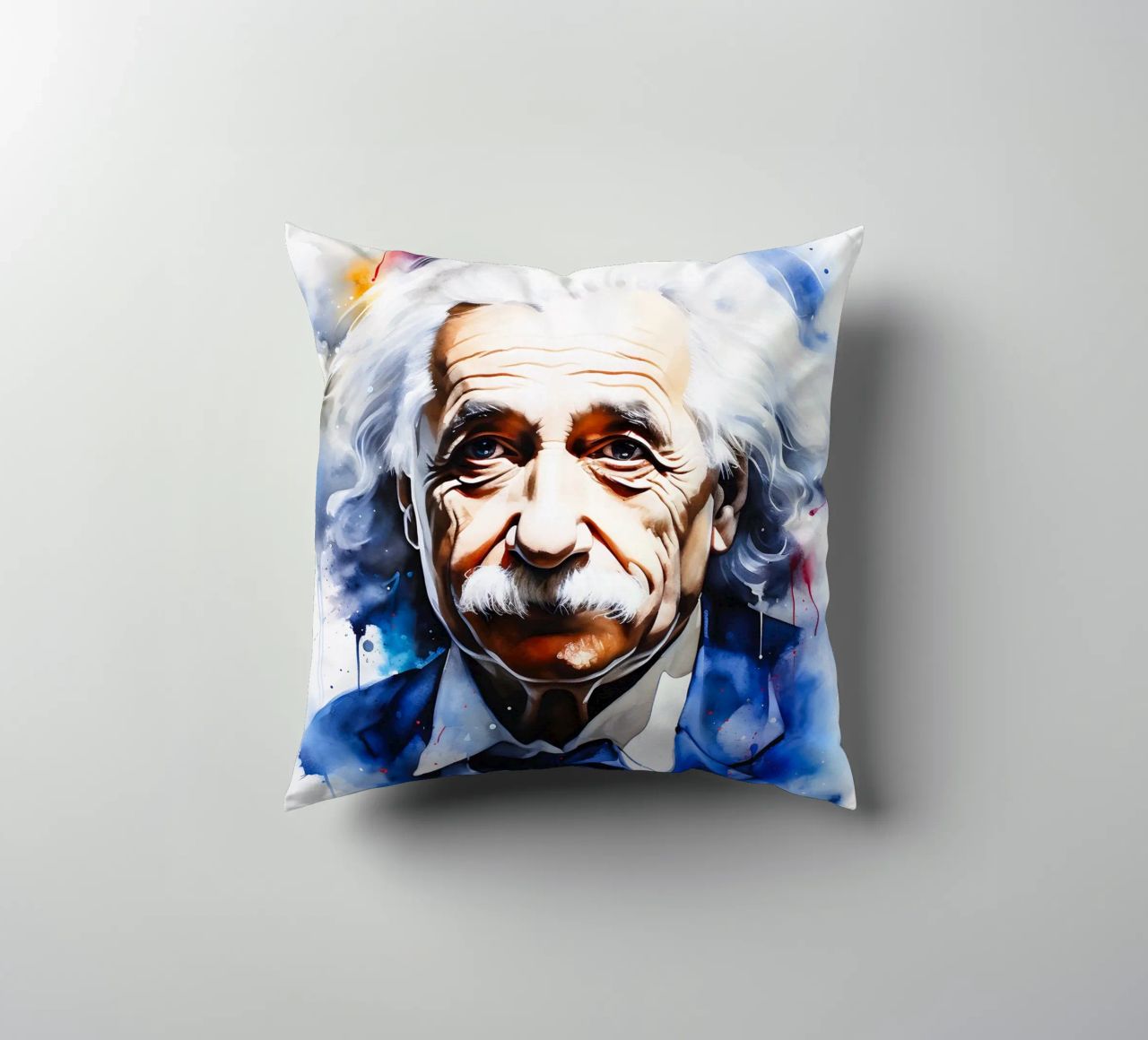 Albert Einstein cuscino da FreeArtStudio