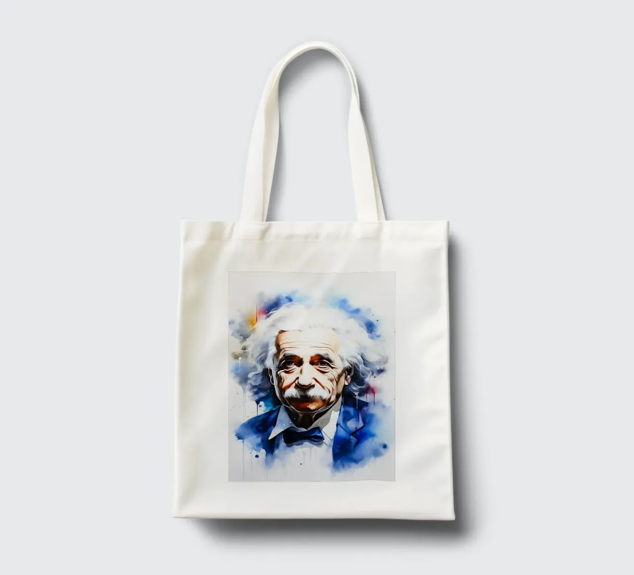 Albert Einstein borsa in juta da FreeArtStudio